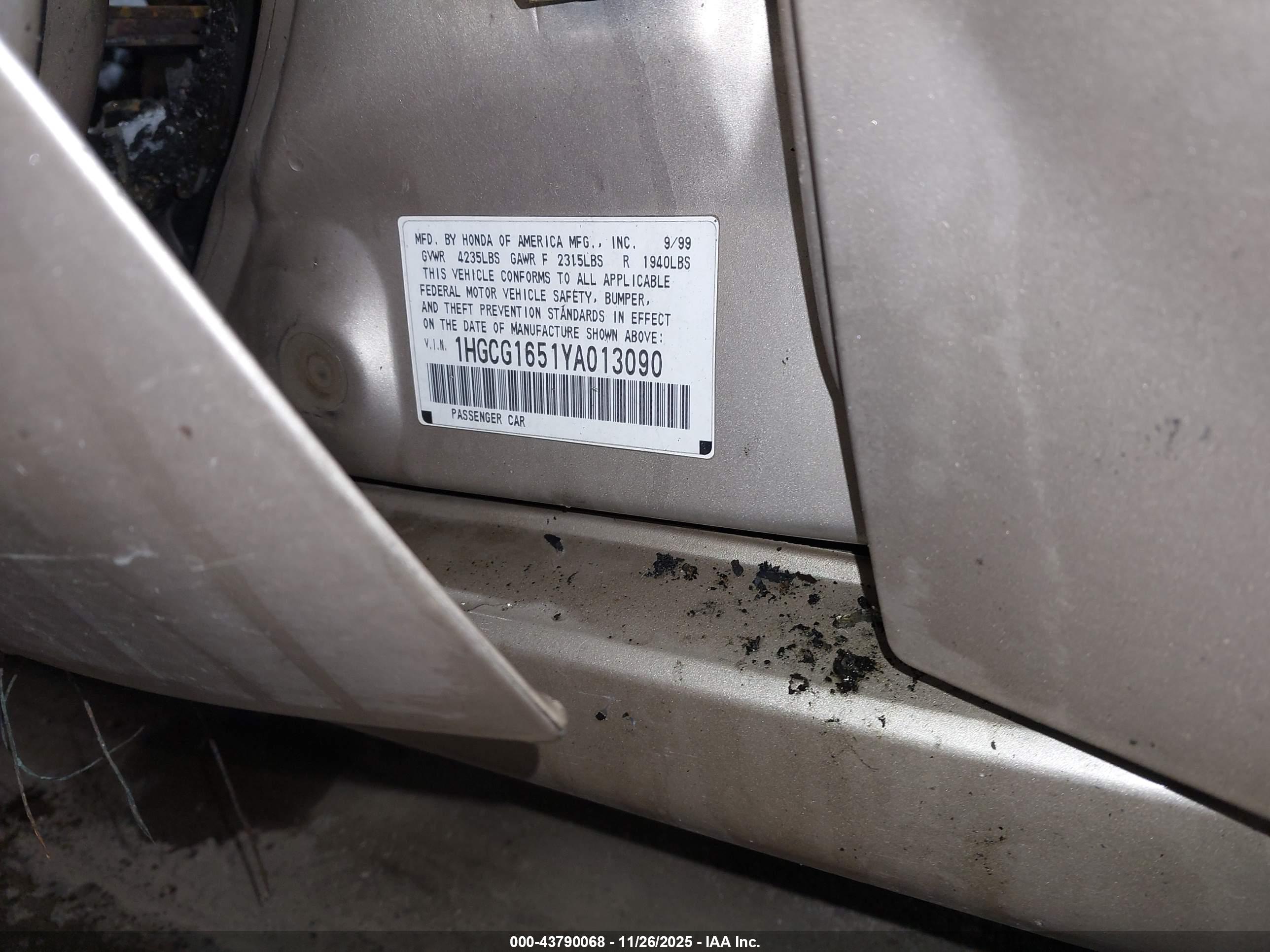 HONDA ACCORD image 9