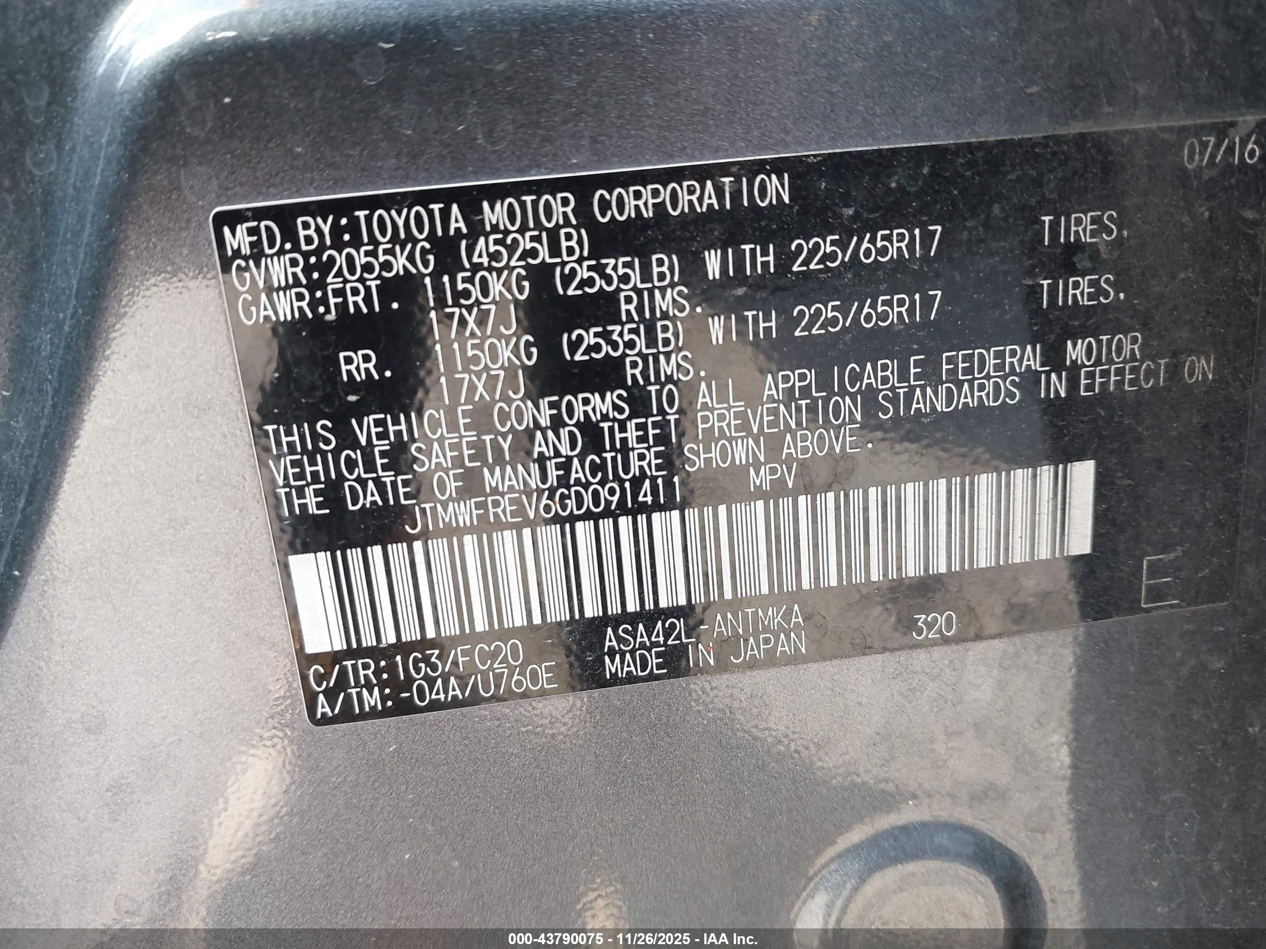 TOYOTA RAV4 image 9