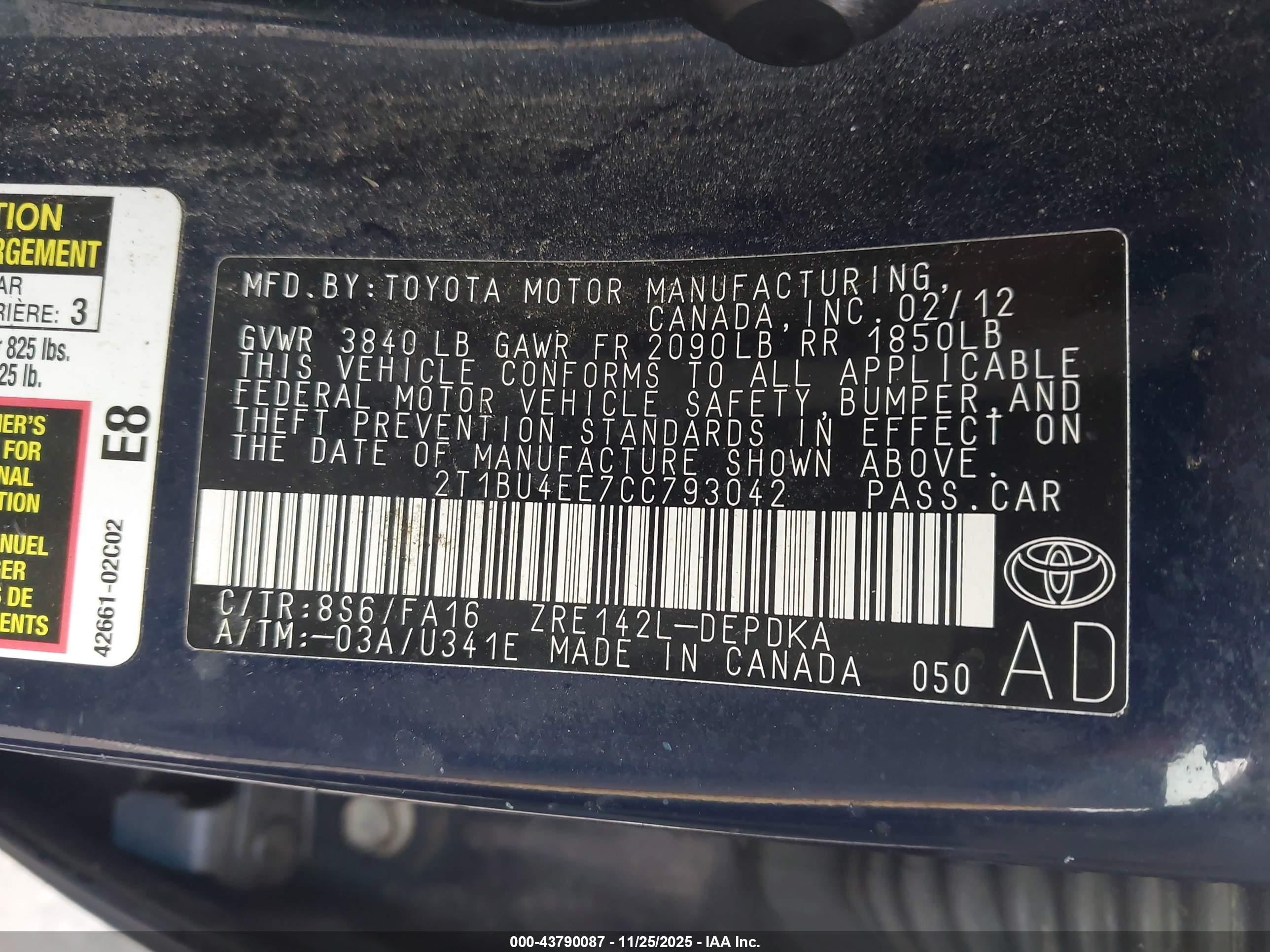 TOYOTA COROLLA image 9