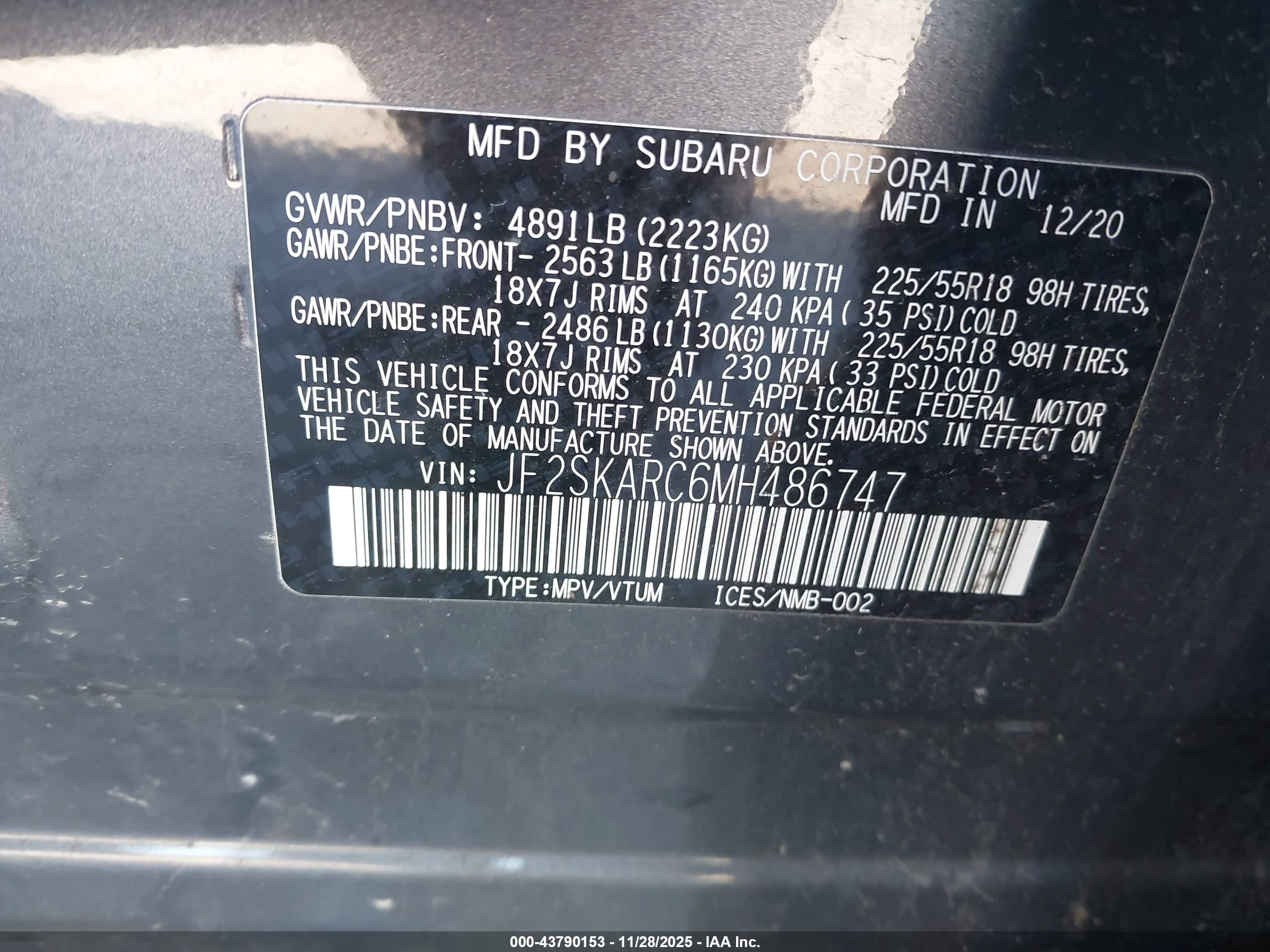 SUBARU FORESTER image 9