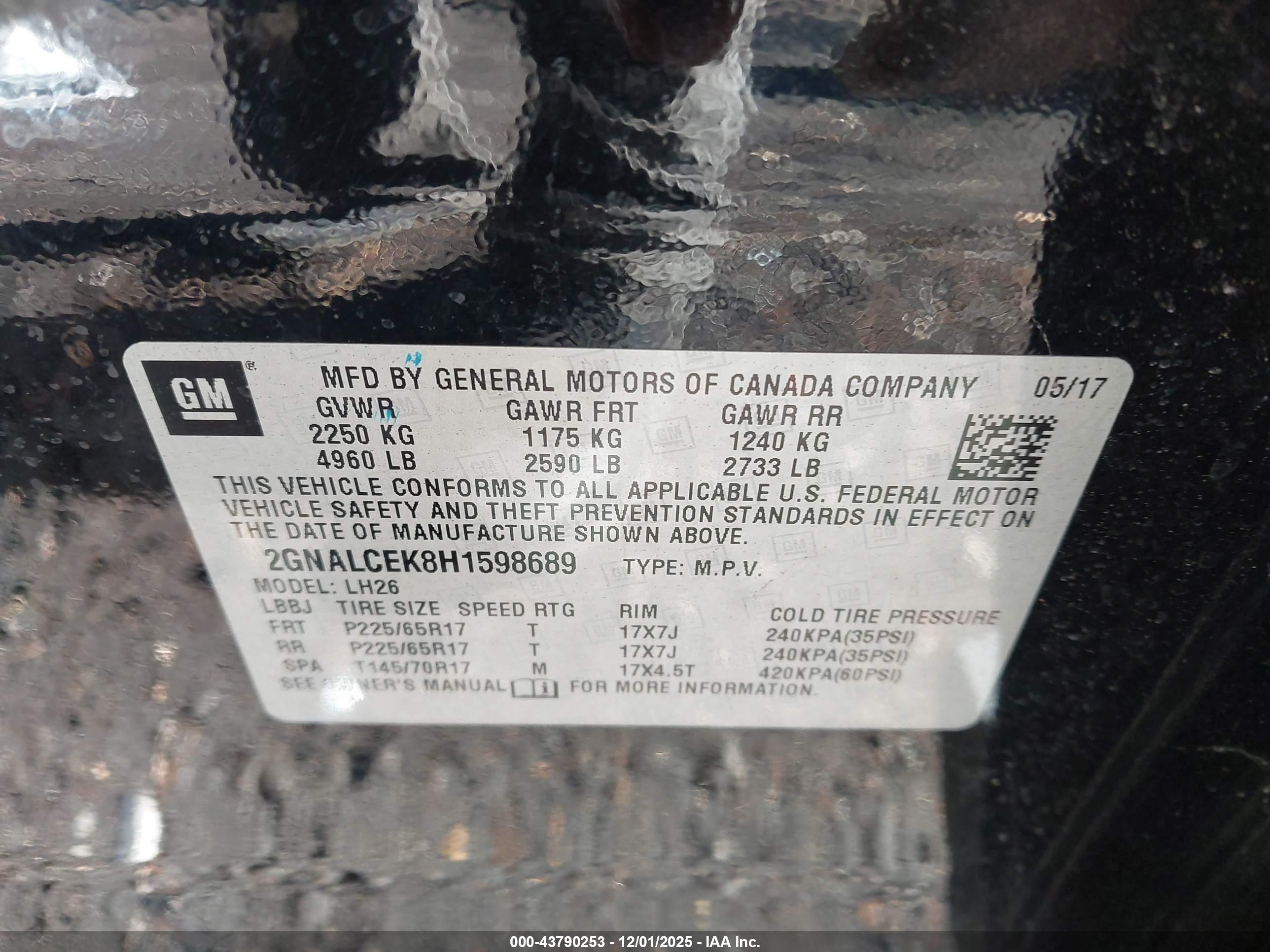 CHEVROLET EQUINOX image 9
