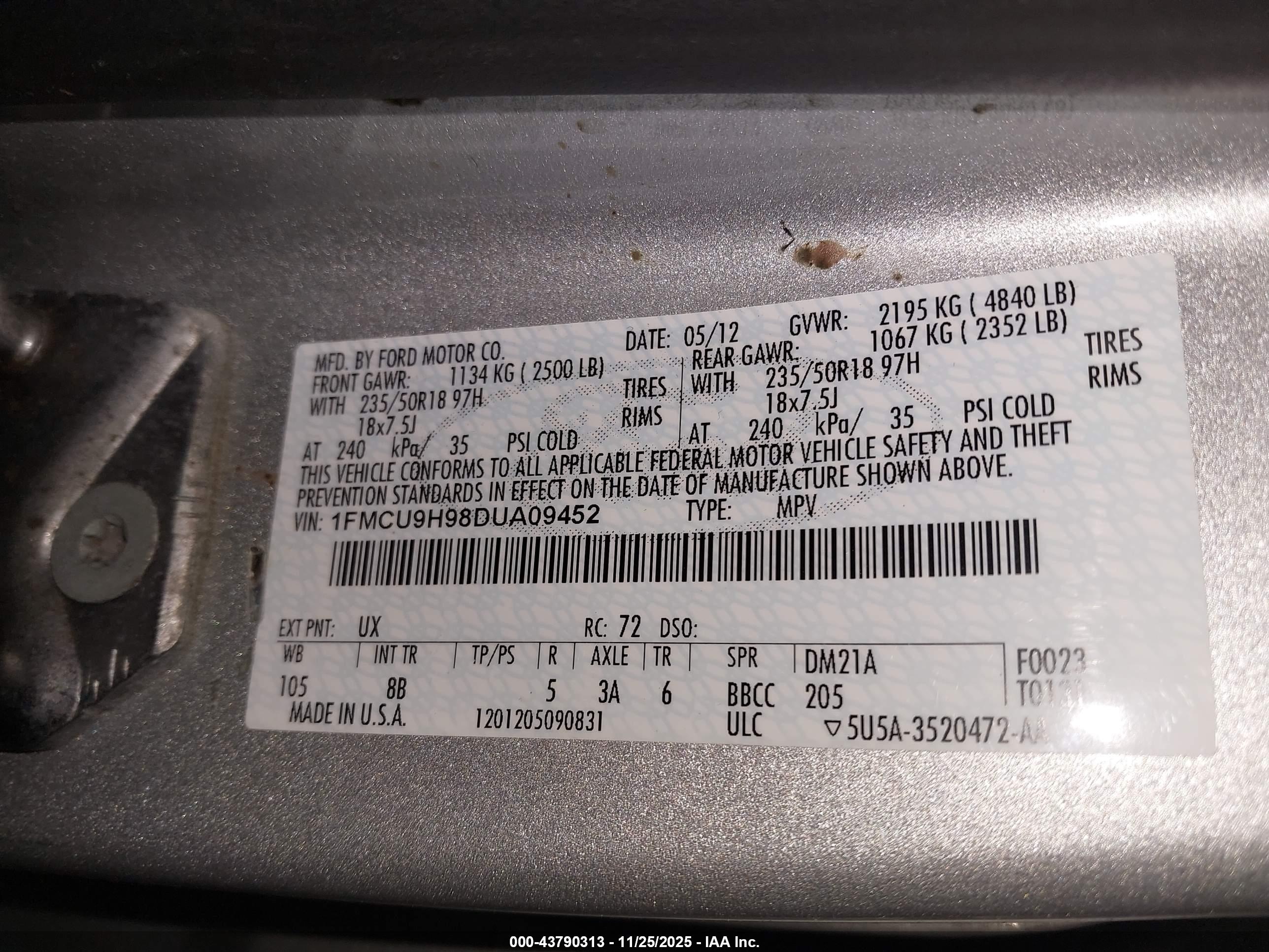 FORD ESCAPE image 9