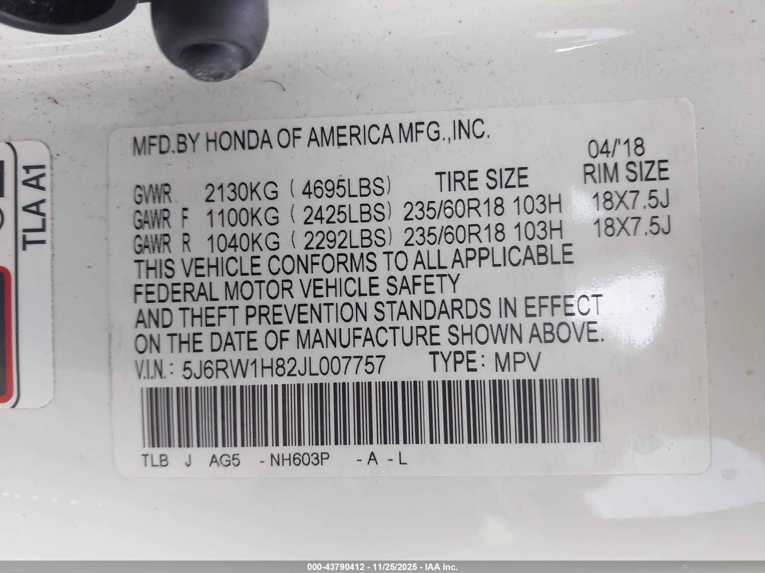 HONDA CR-V image 9