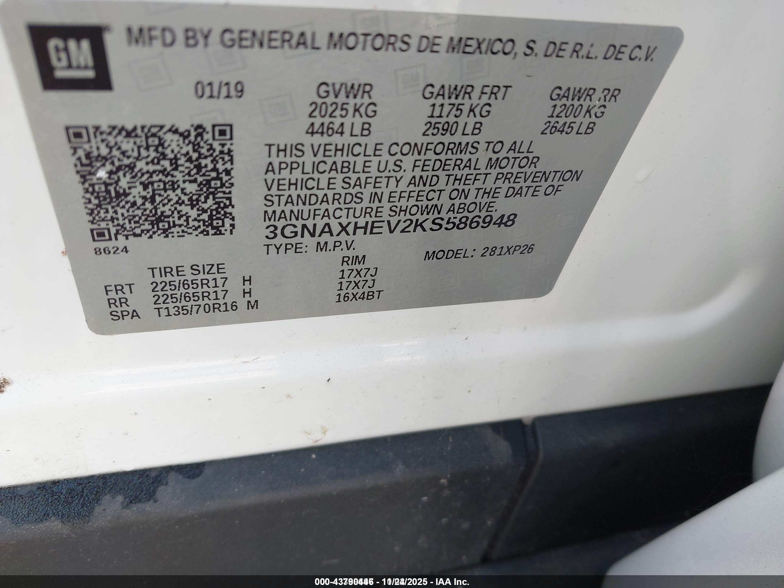 CHEVROLET EQUINOX image 9