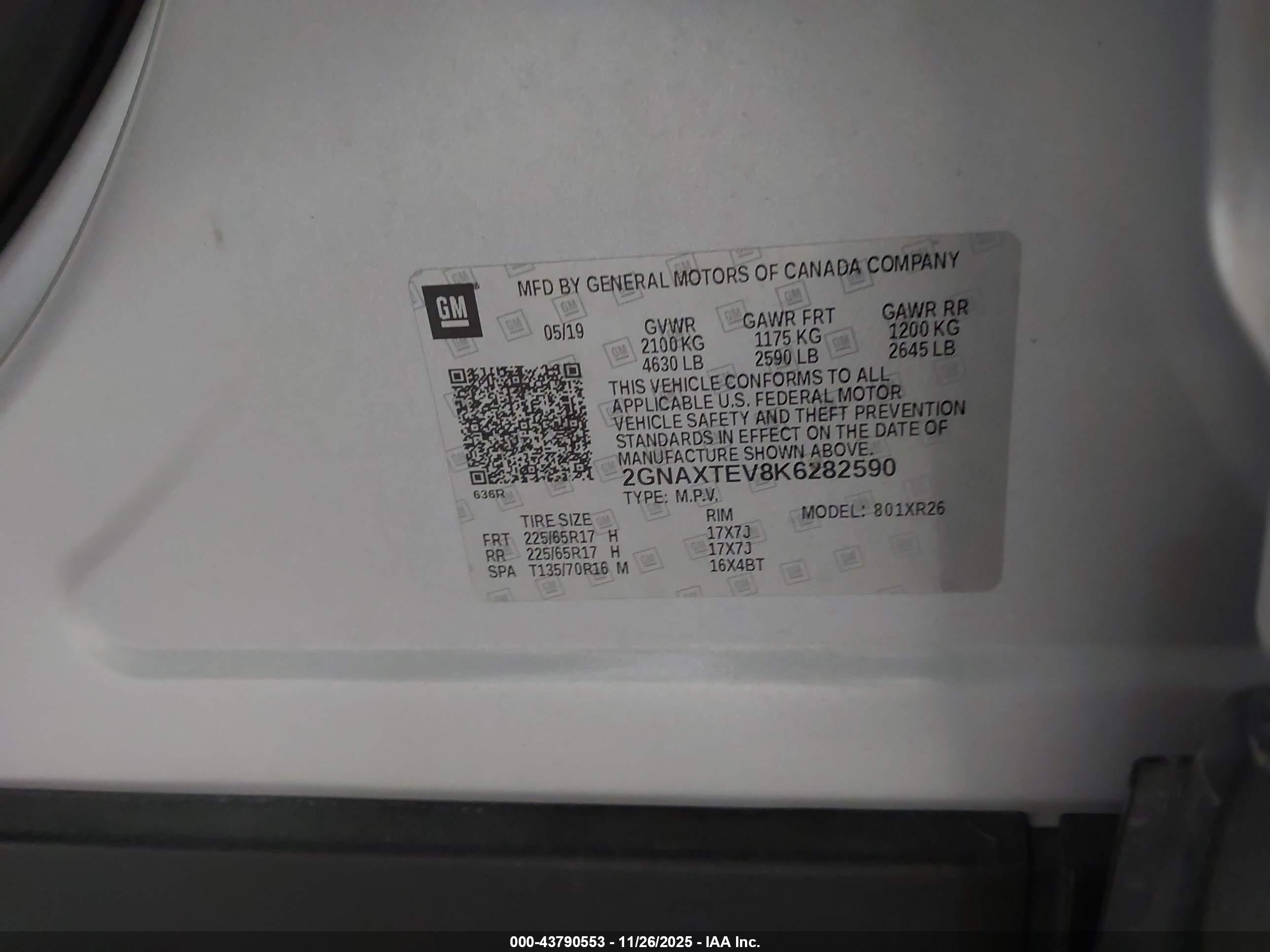 CHEVROLET EQUINOX image 9