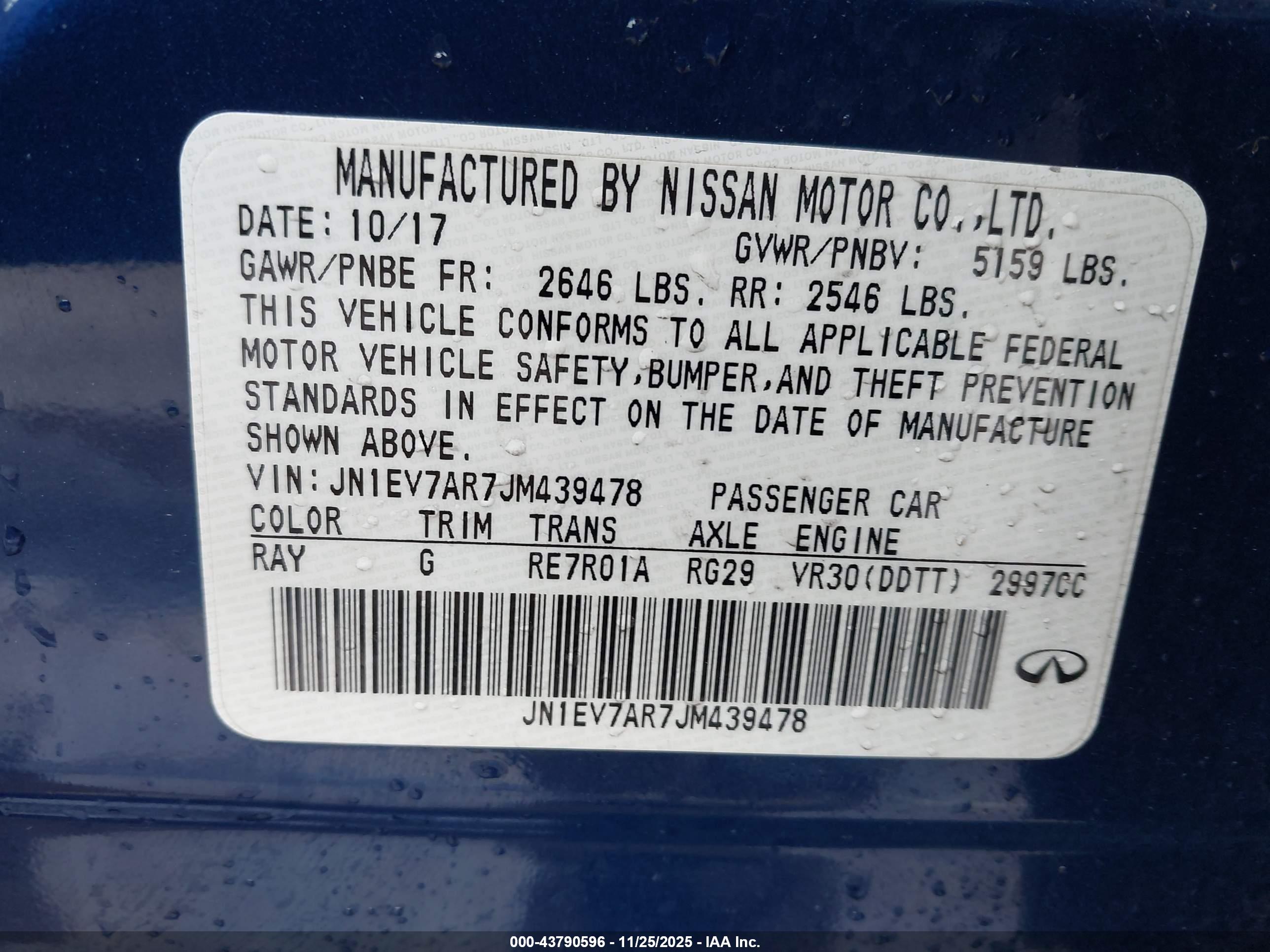 INFINITI Q50 image 9