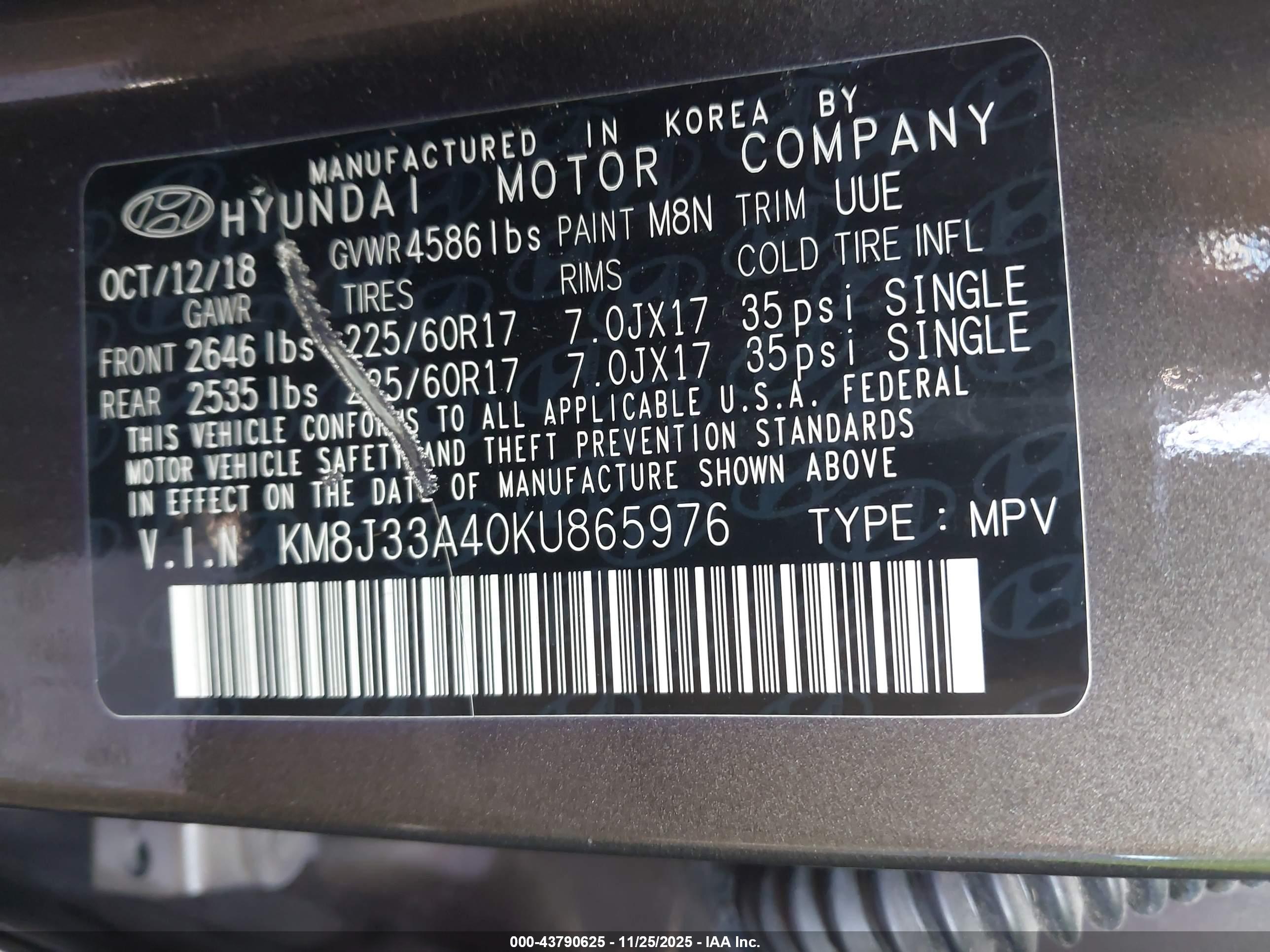 HYUNDAI TUCSON image 9