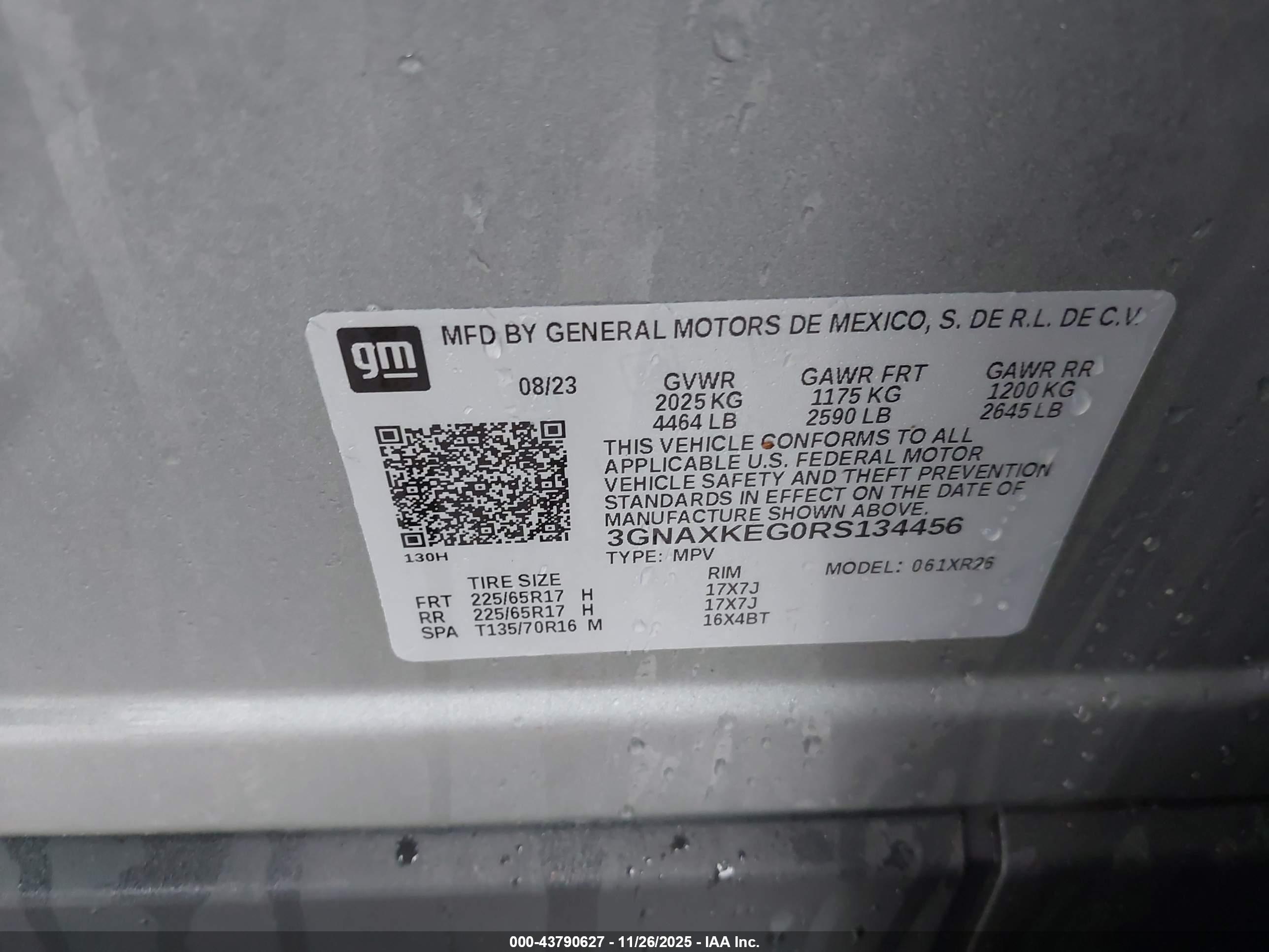CHEVROLET EQUINOX image 9