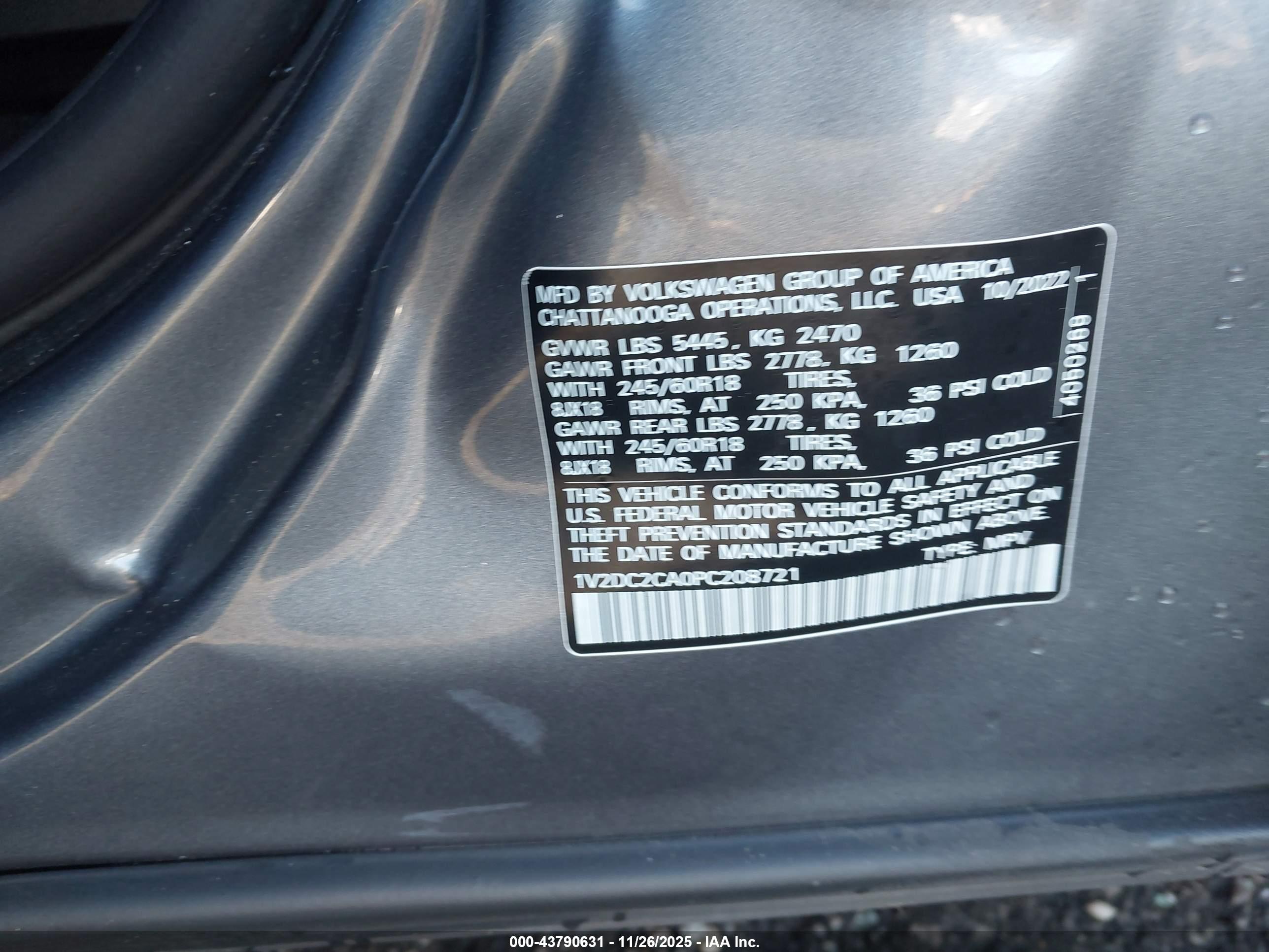 VOLKSWAGEN ATLAS image 9