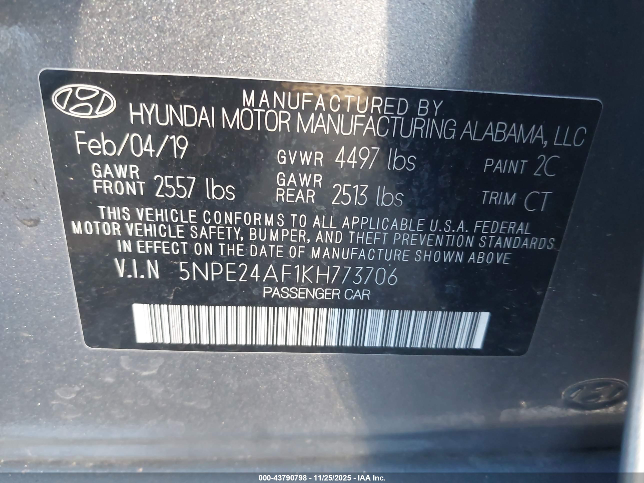 HYUNDAI SONATA image 9