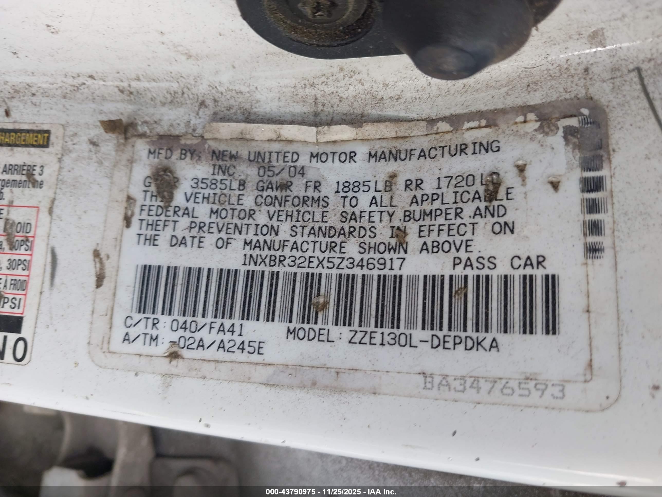 TOYOTA COROLLA image 9