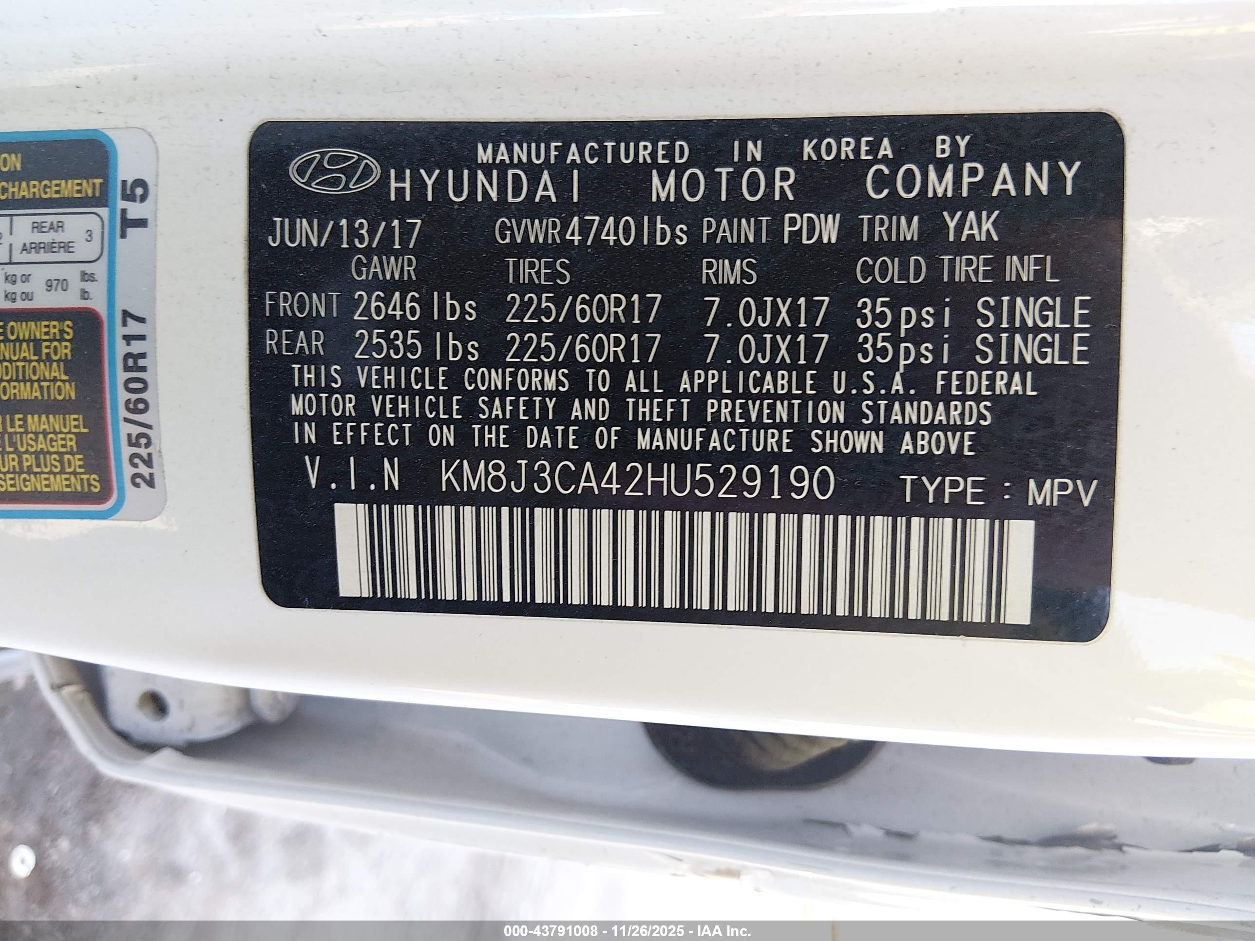 HYUNDAI TUCSON image 9