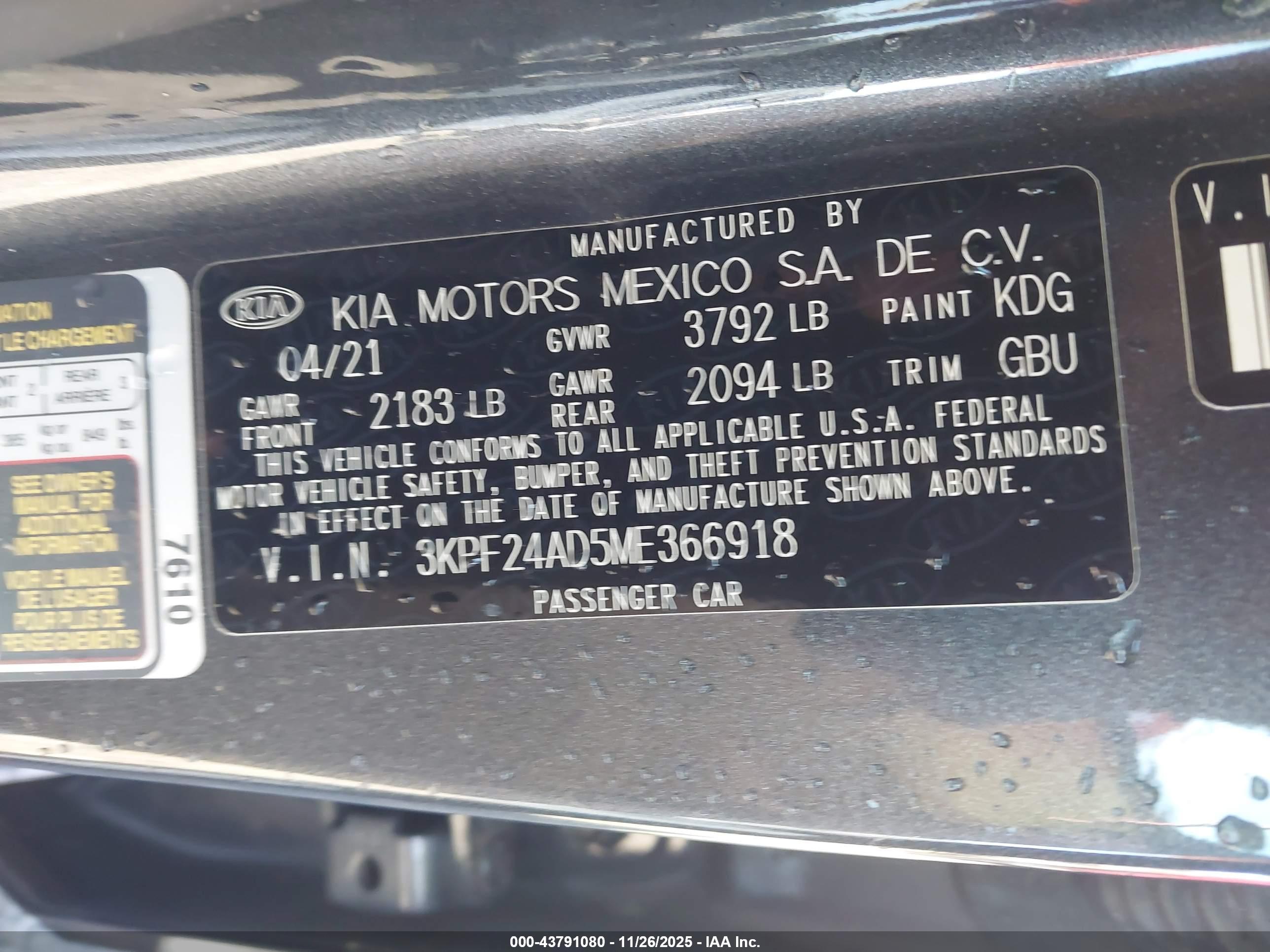 KIA FORTE image 9