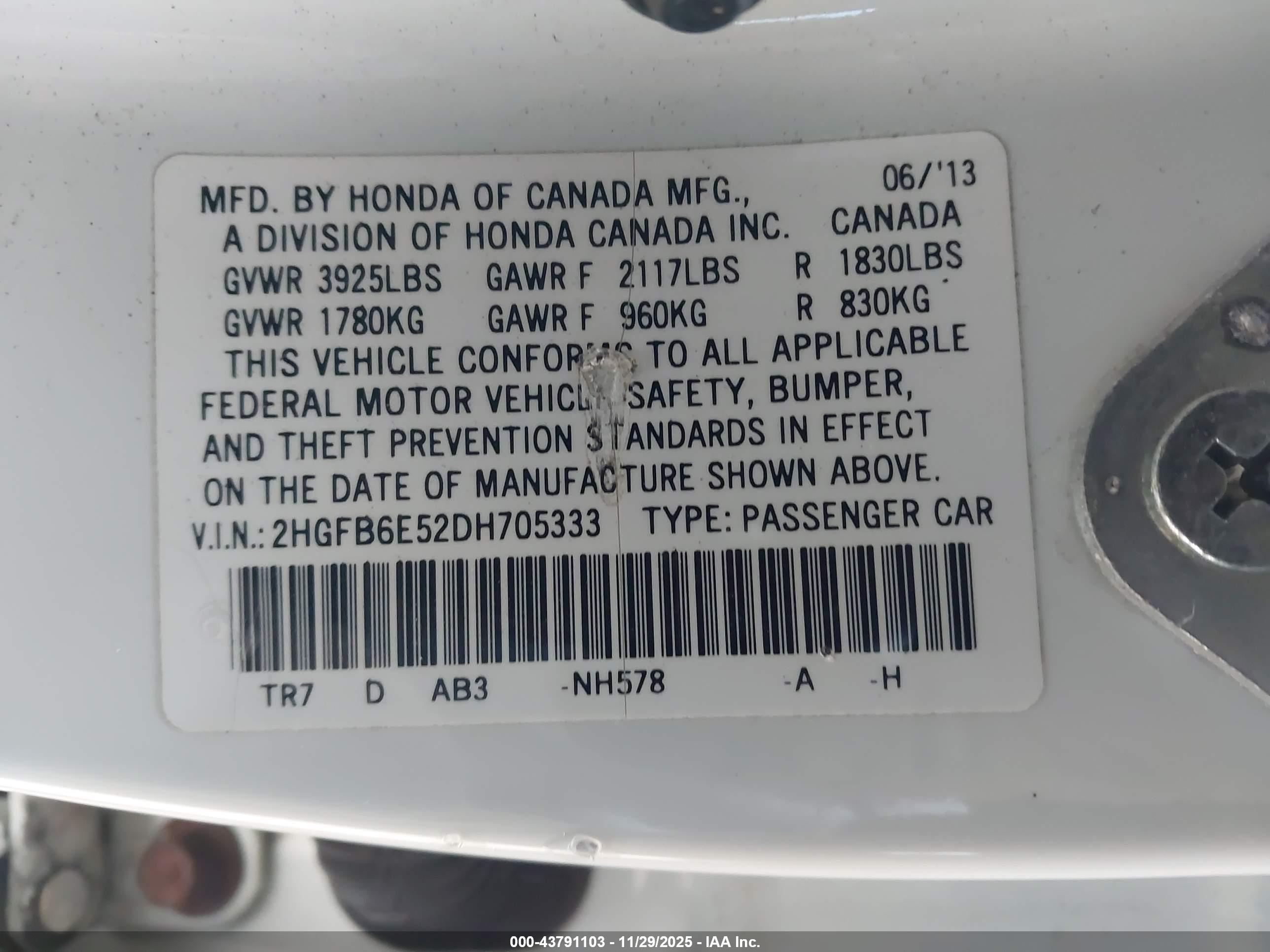 HONDA CIVIC image 9