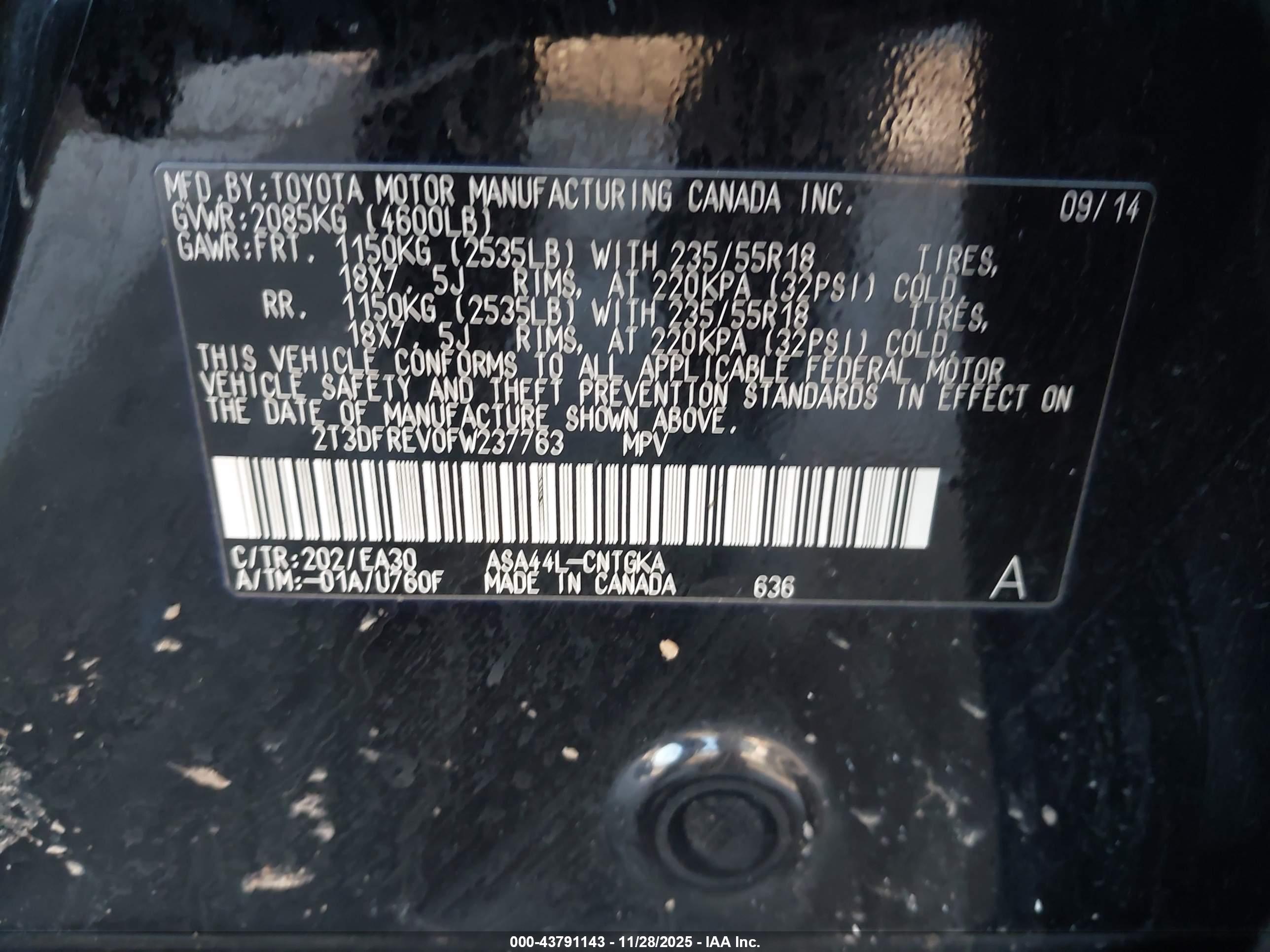TOYOTA RAV4 image 9