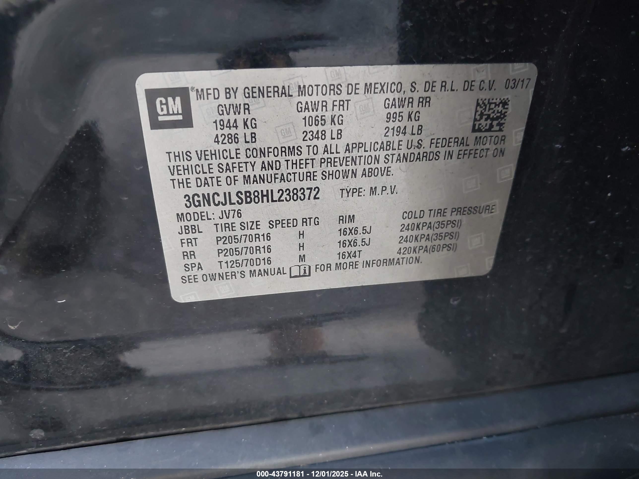 CHEVROLET TRAX image 9