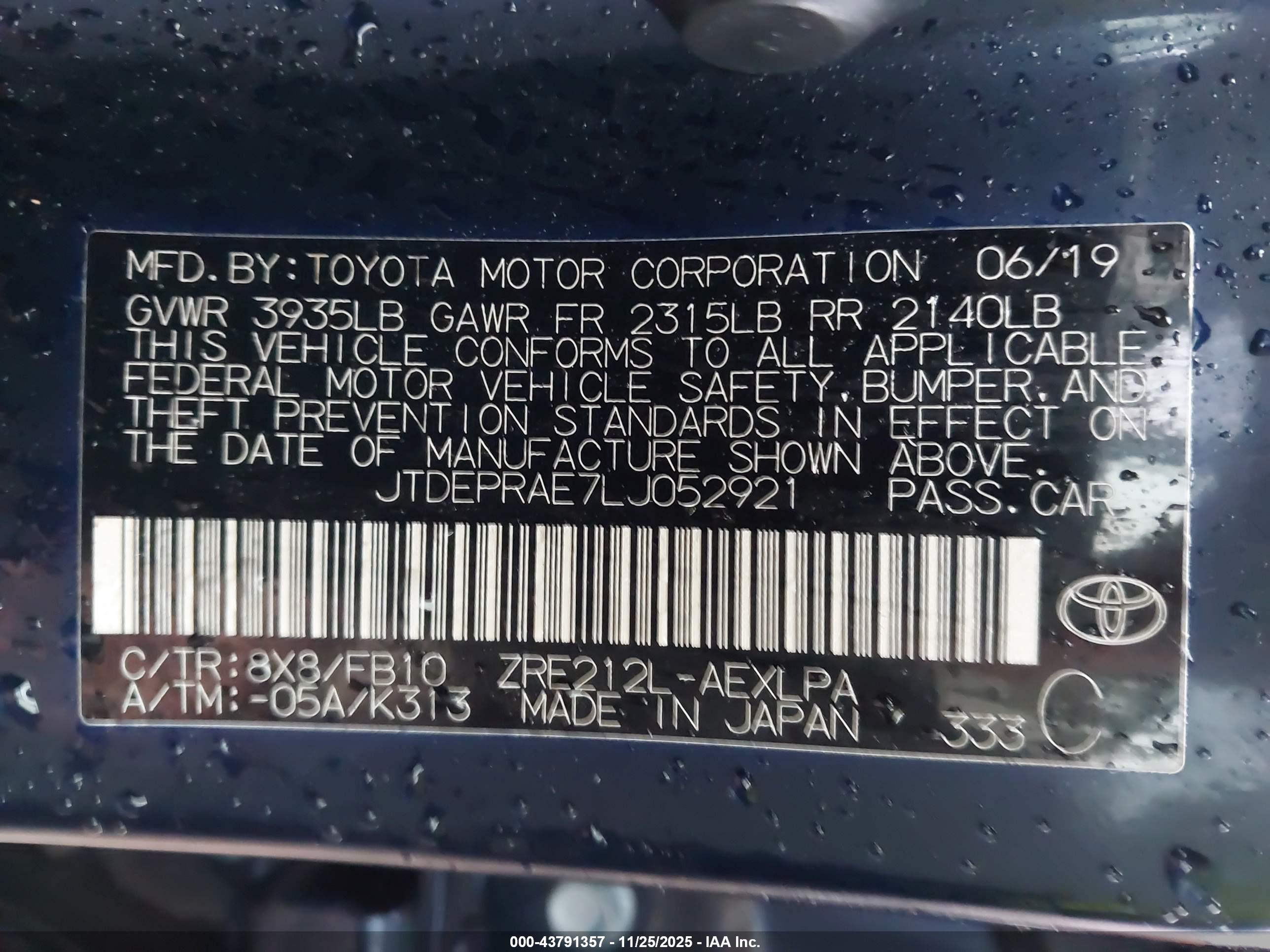 TOYOTA COROLLA image 9