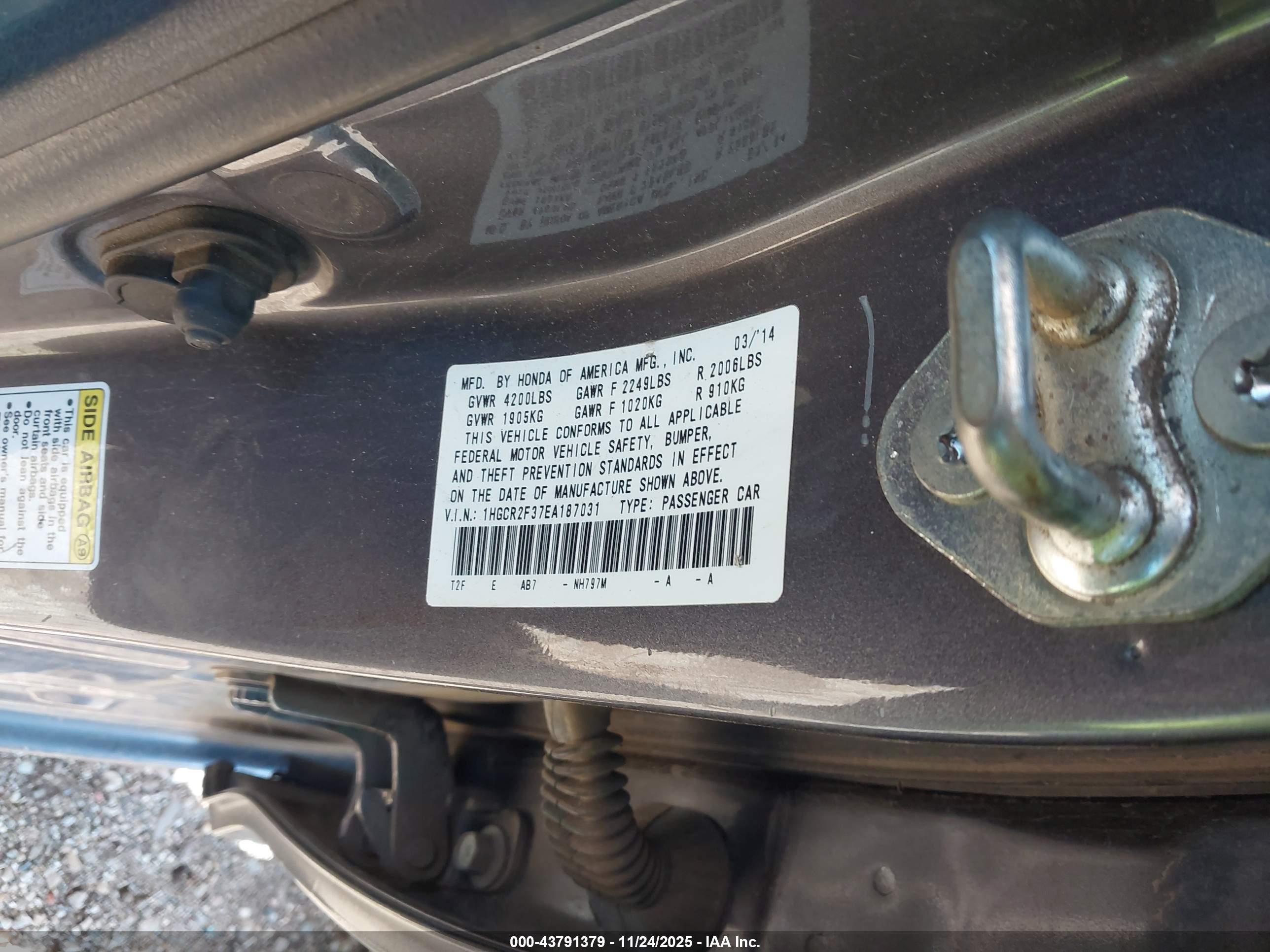 HONDA ACCORD image 9