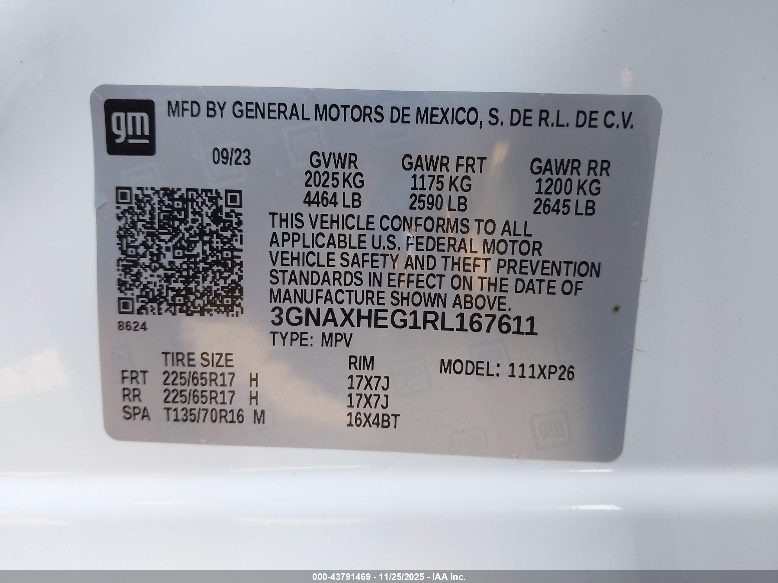 CHEVROLET EQUINOX image 9