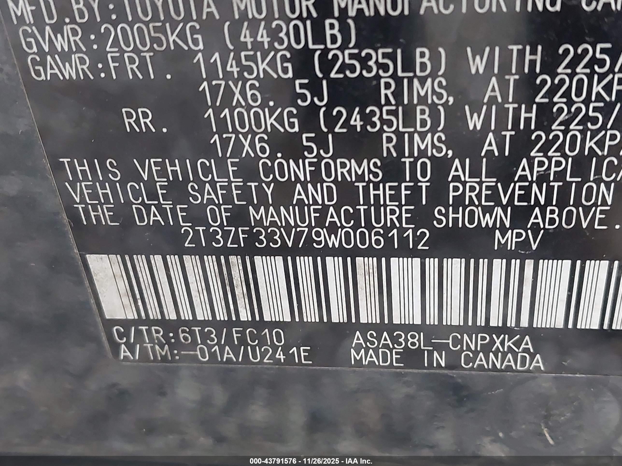 TOYOTA RAV4 image 9