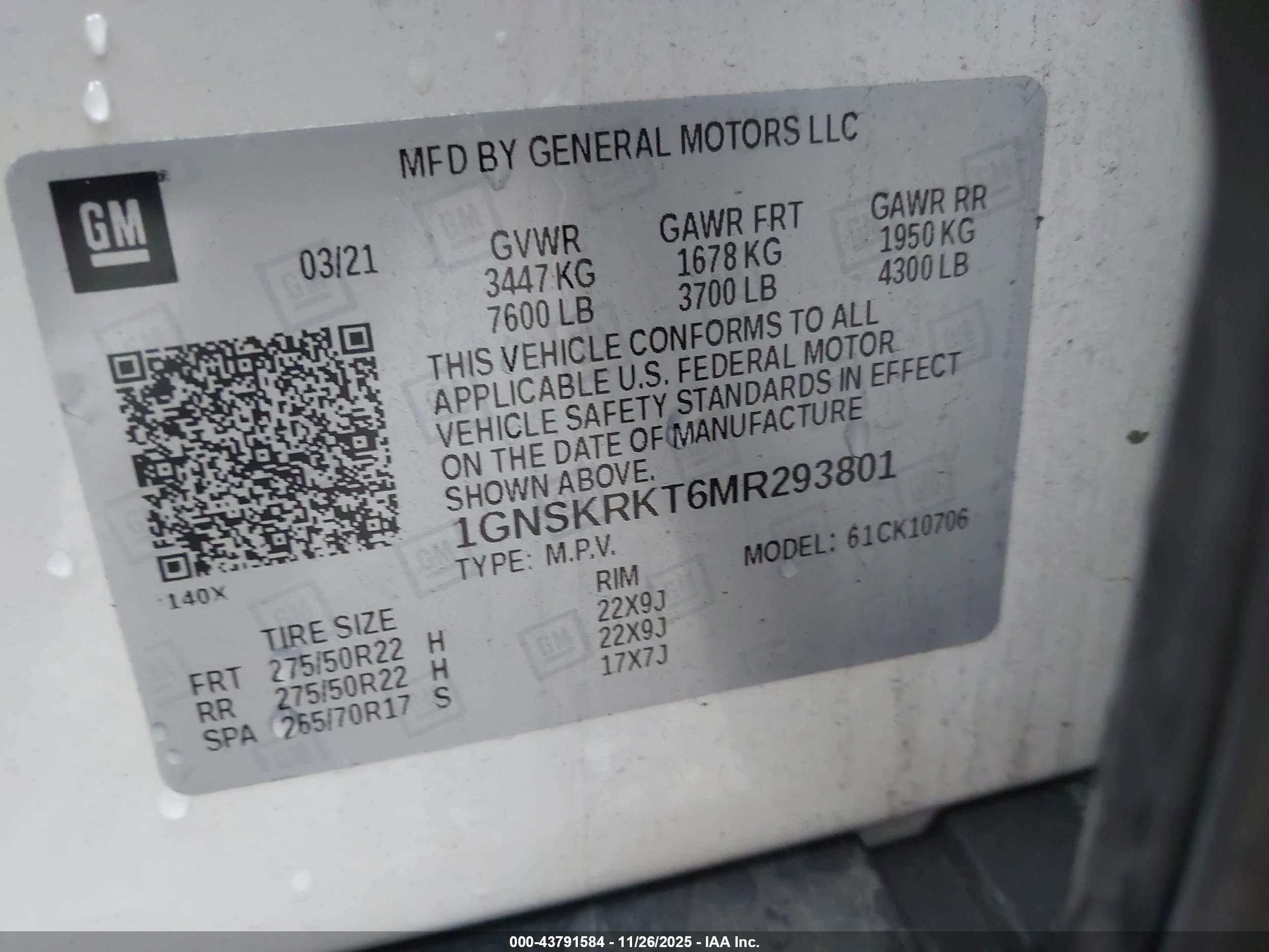 CHEVROLET TAHOE image 9