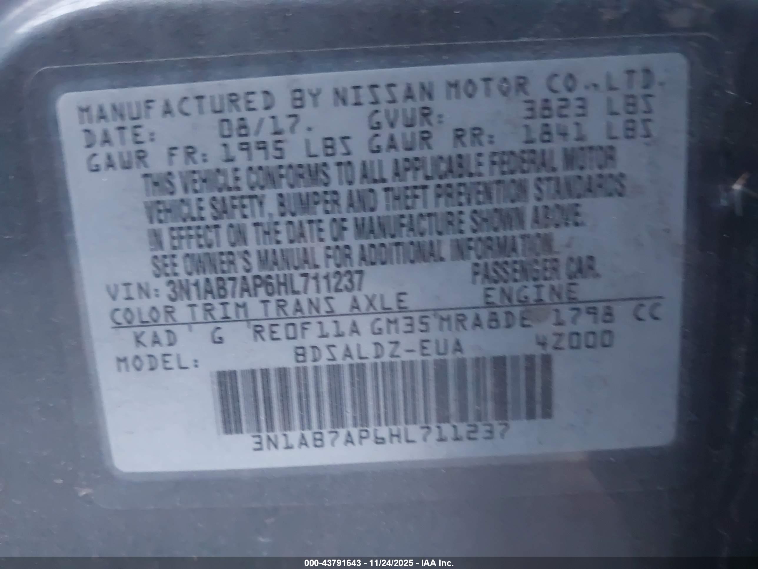 NISSAN SENTRA image 9