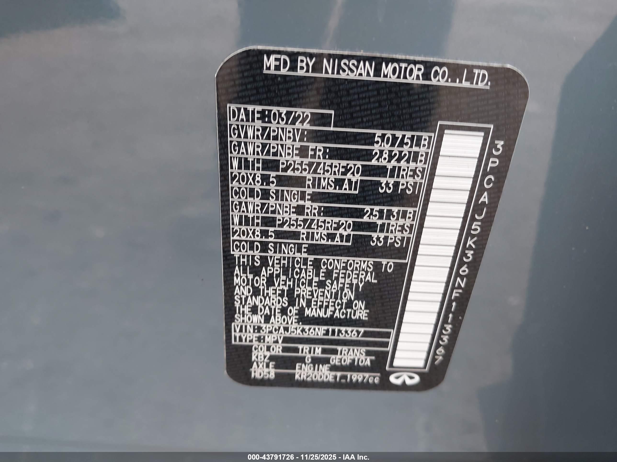 INFINITI QX55 image 9
