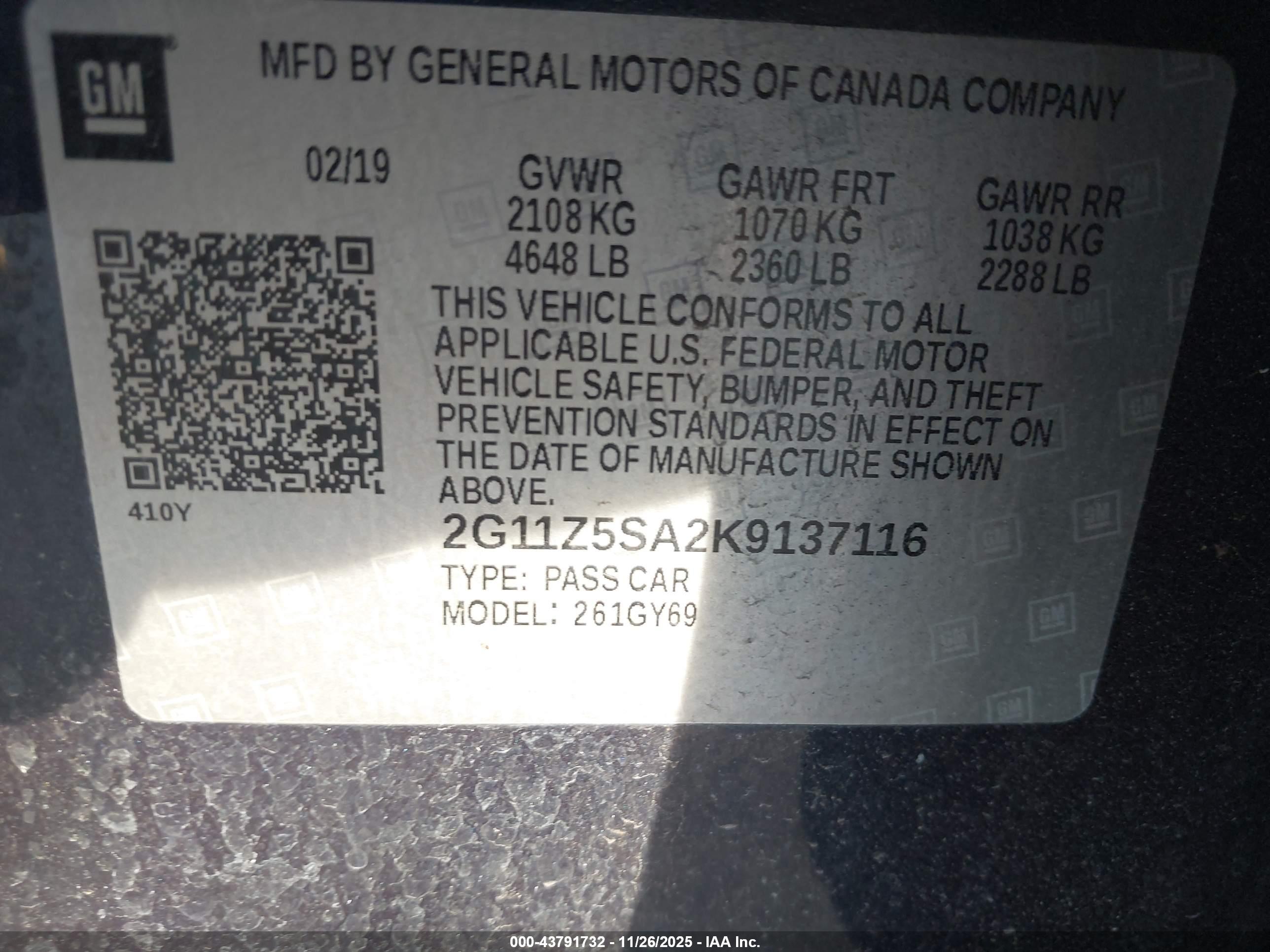 CHEVROLET IMPALA image 9