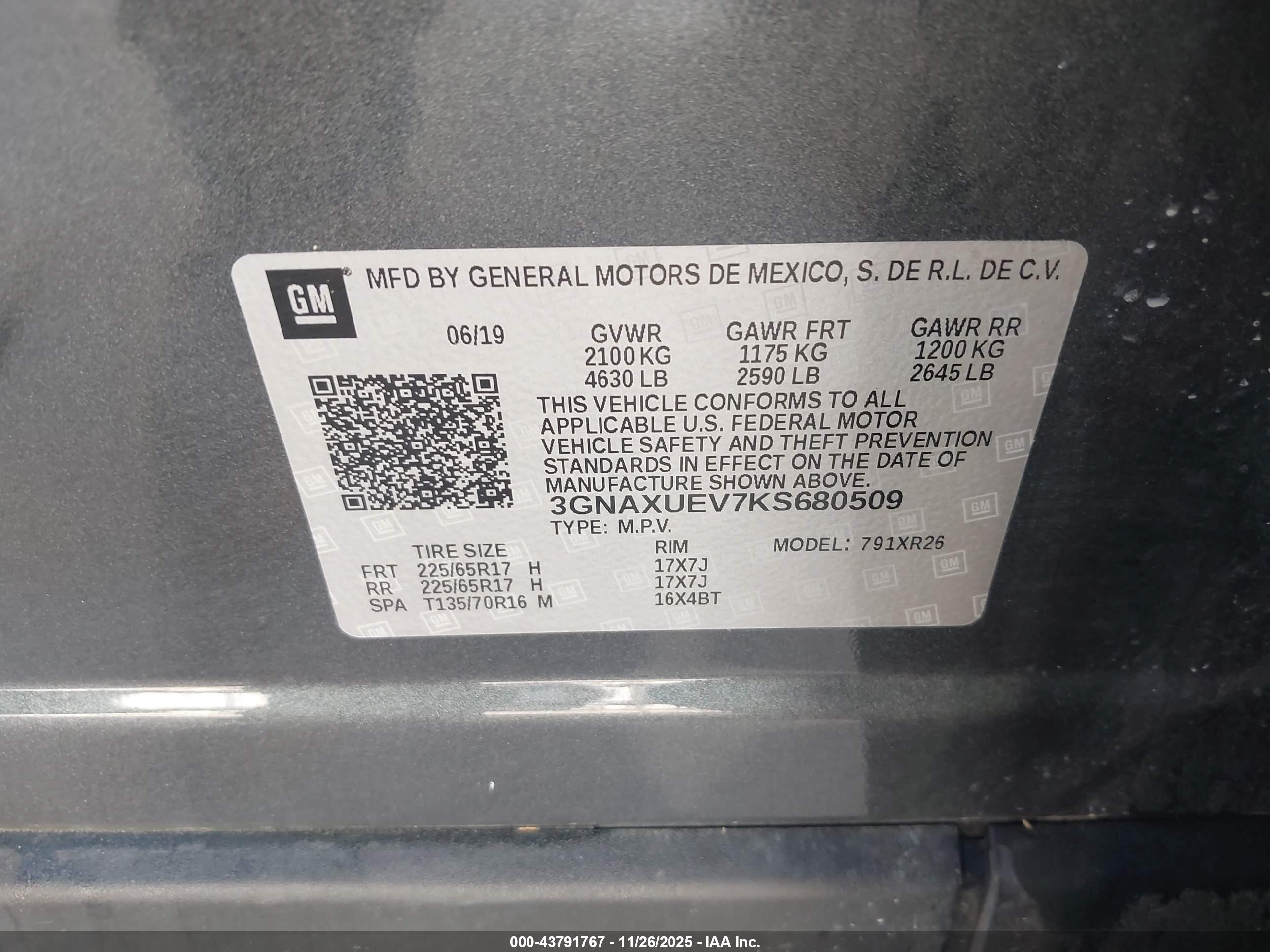 CHEVROLET EQUINOX image 9