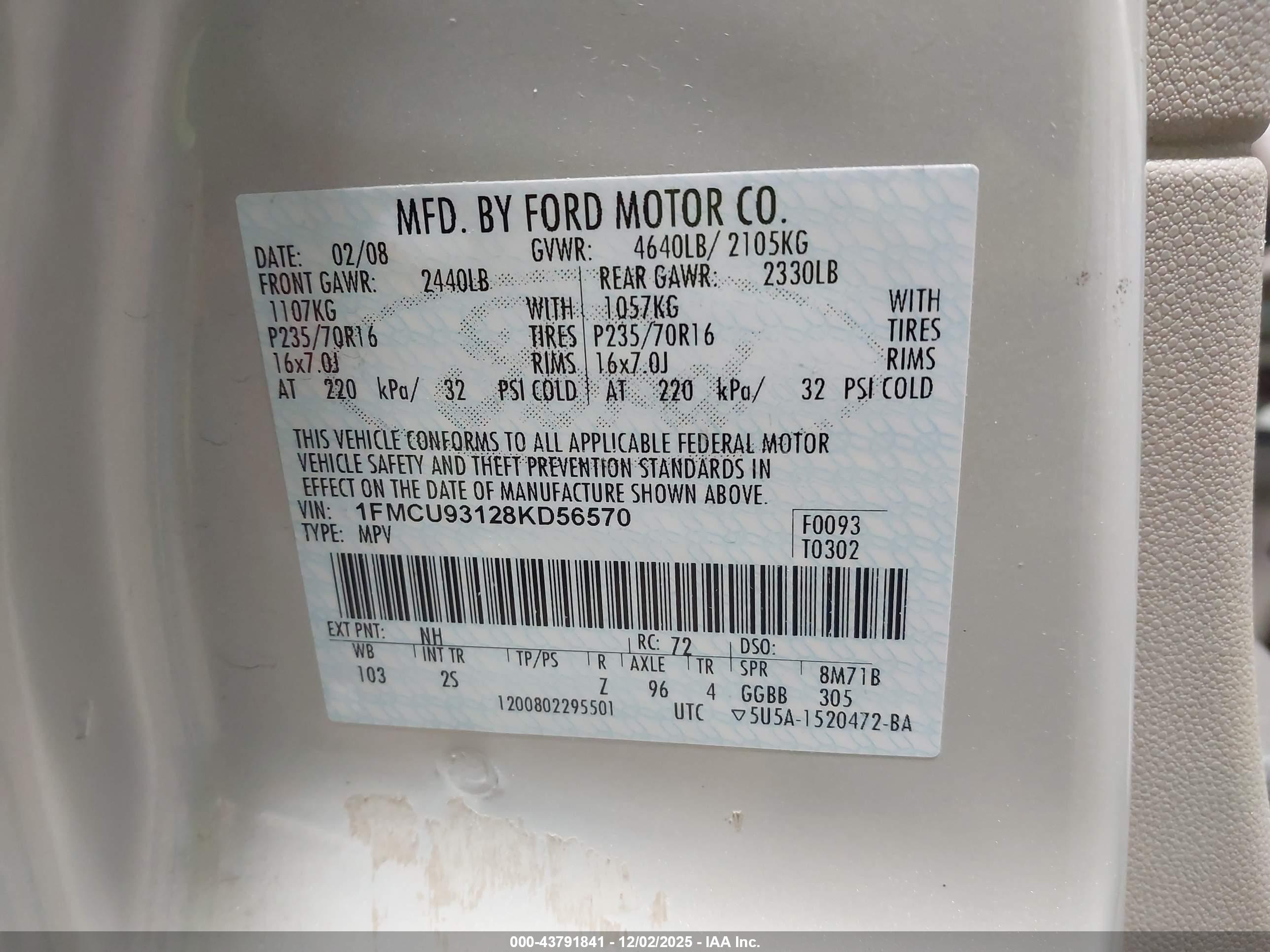 FORD ESCAPE image 9