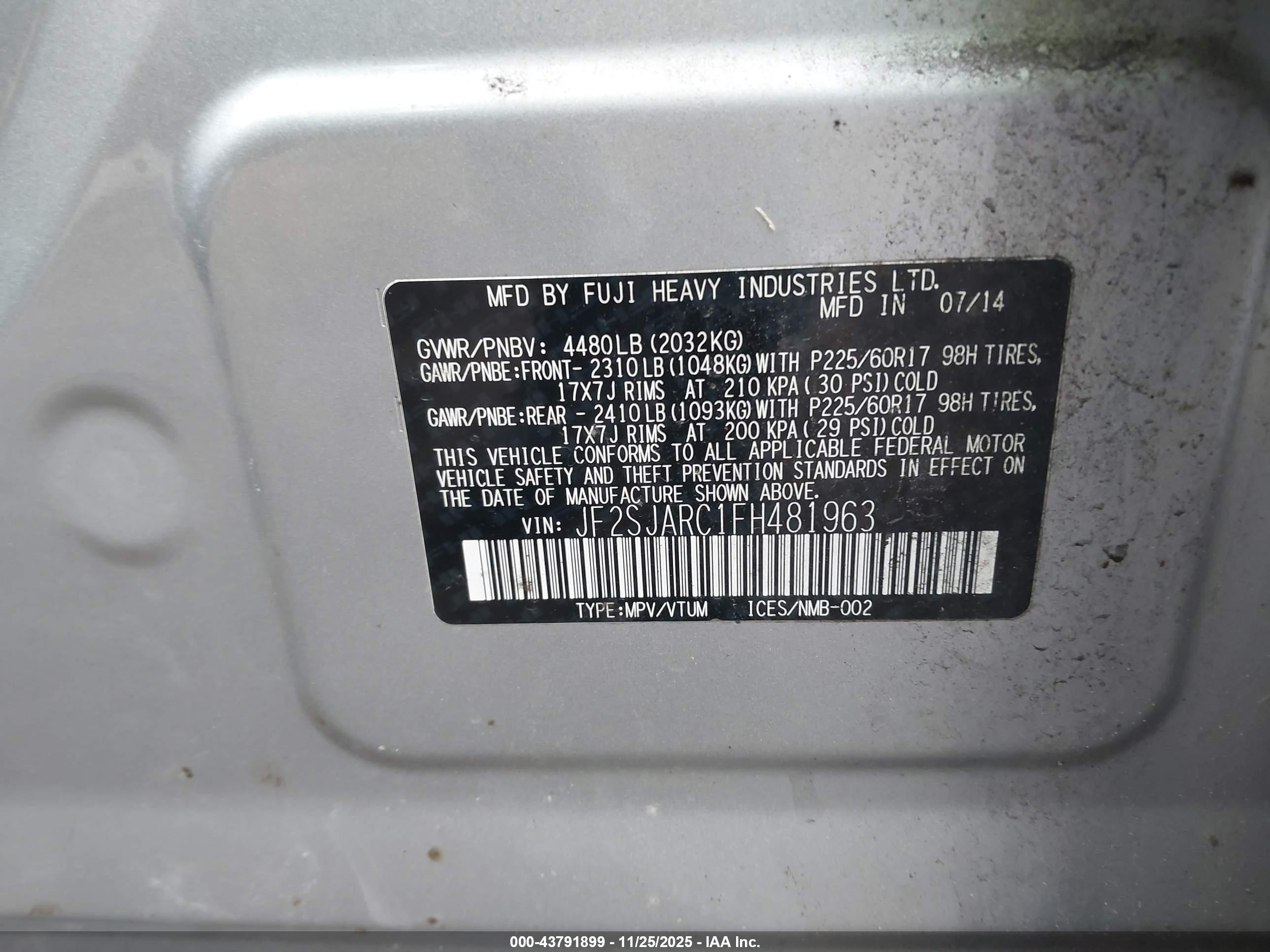 SUBARU FORESTER image 9