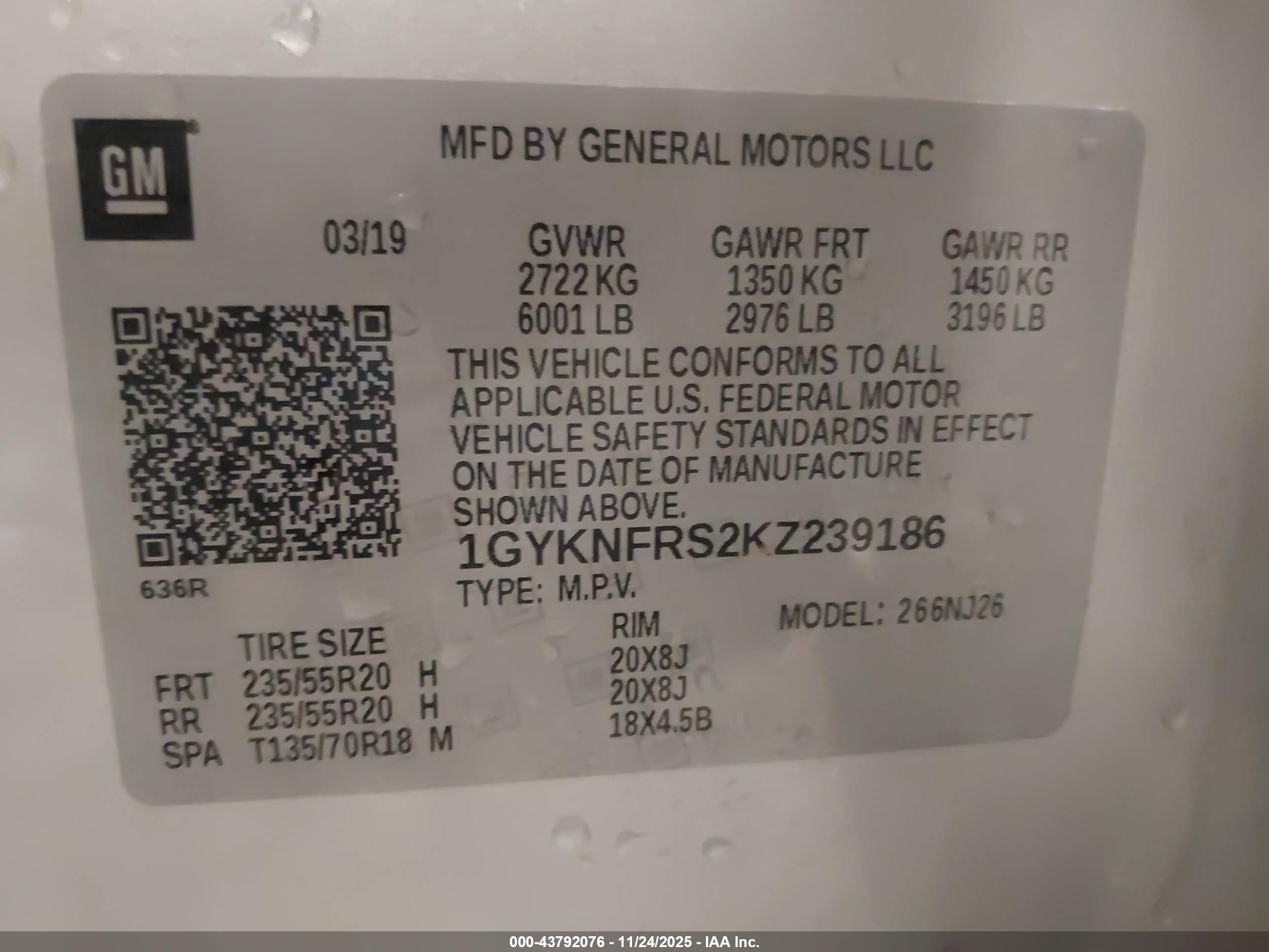 CADILLAC XT5 image 9