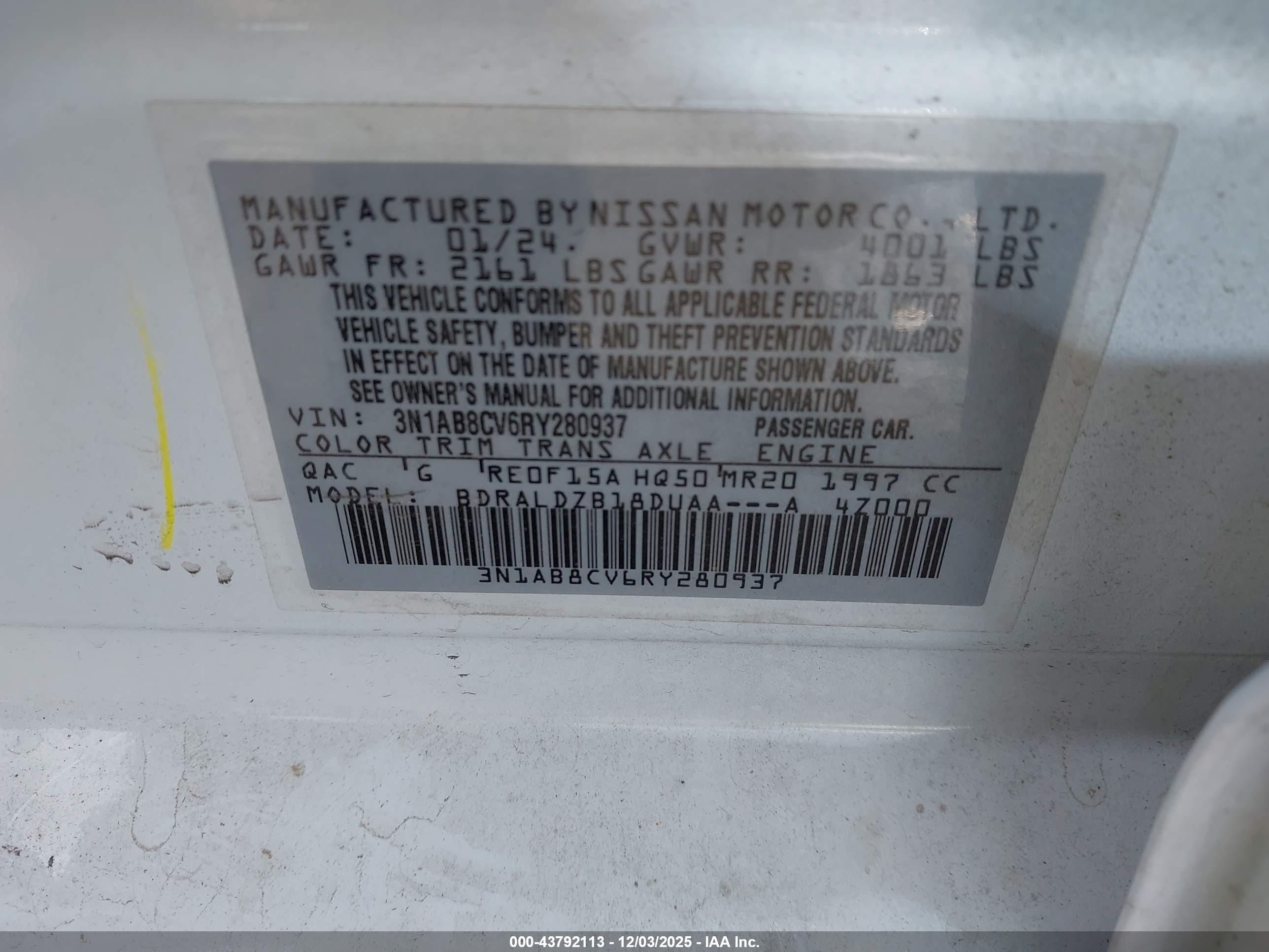 NISSAN SENTRA image 9