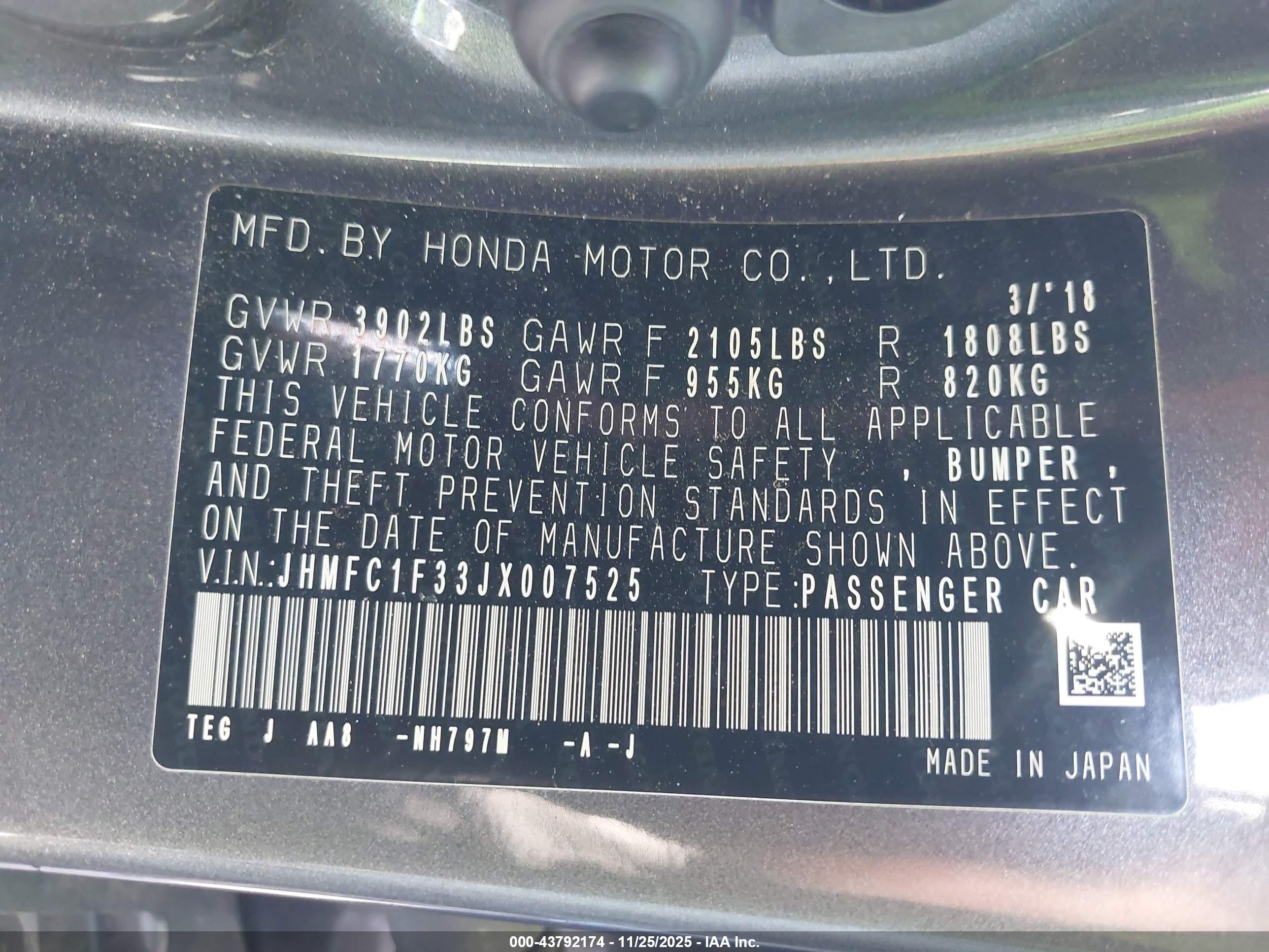 HONDA CIVIC image 9