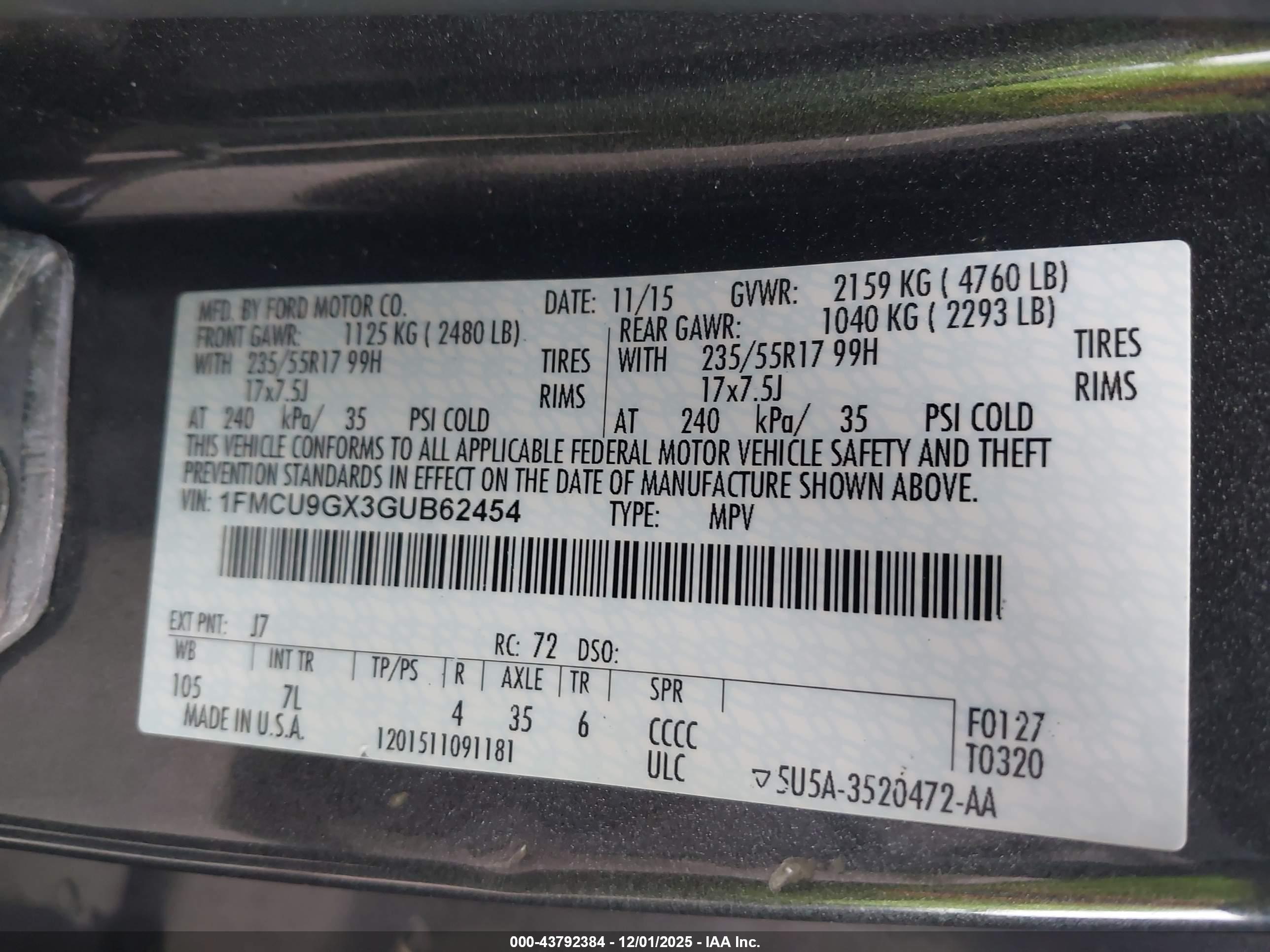 FORD ESCAPE image 9