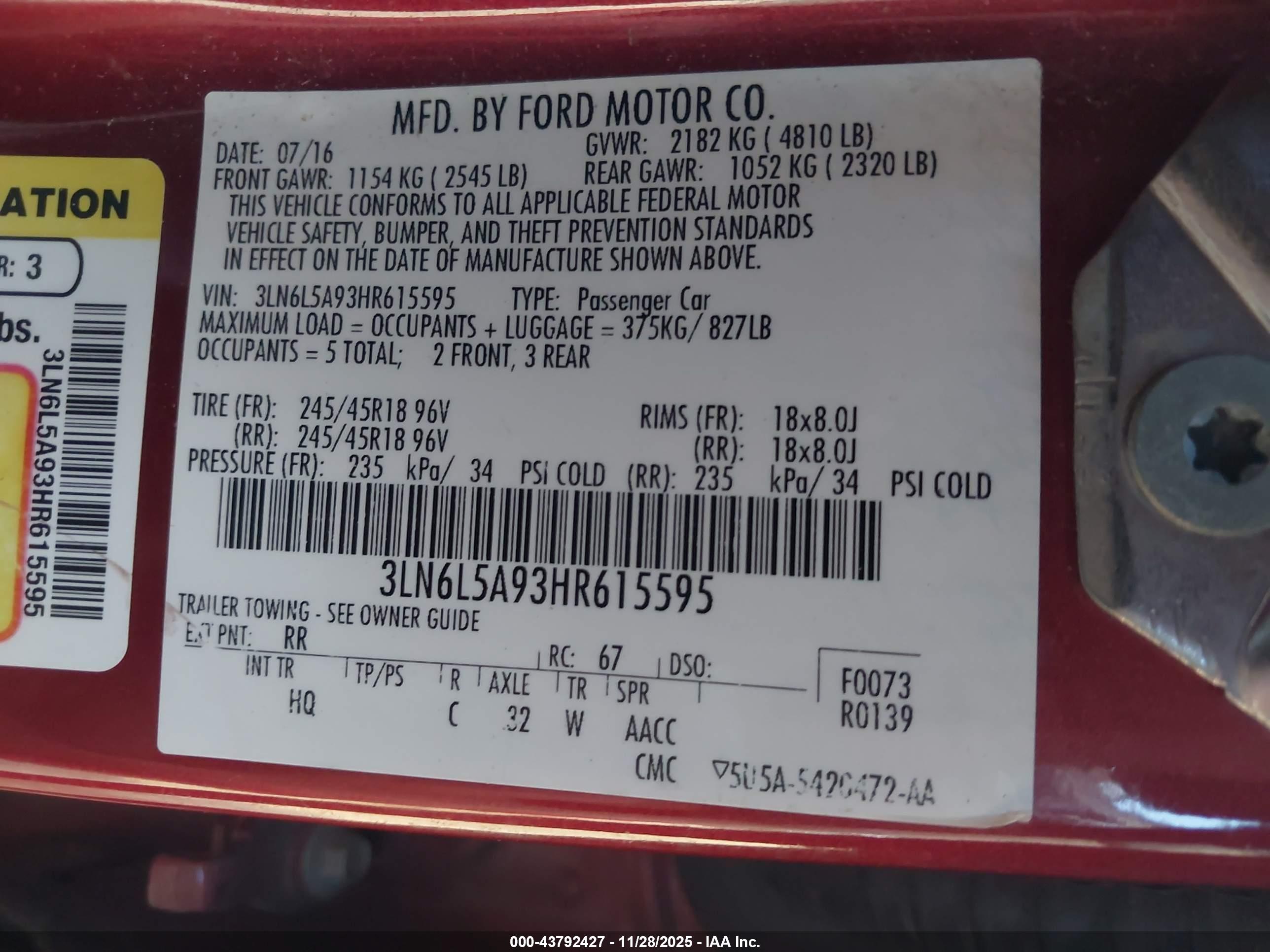 LINCOLN MKZ image 9