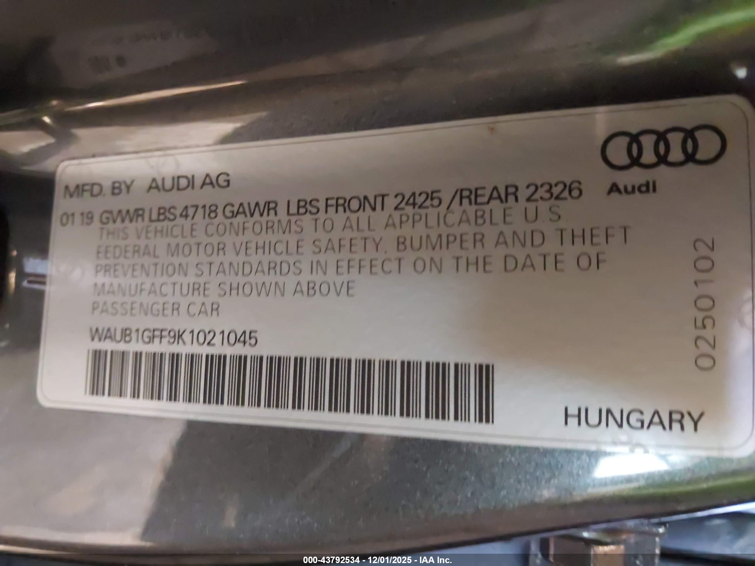 AUDI S3 image 9