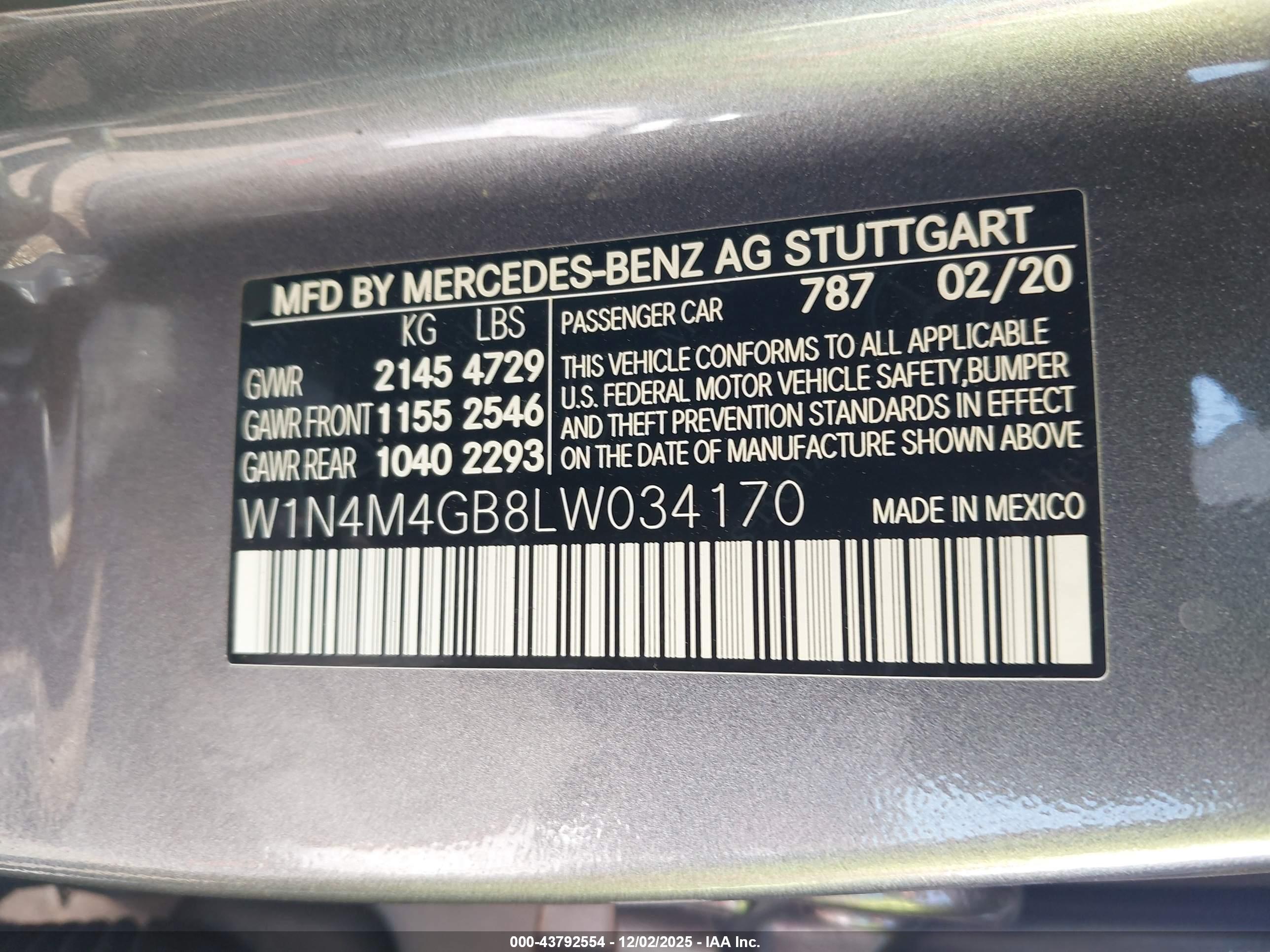 MERCEDES-BENZ GLB image 9