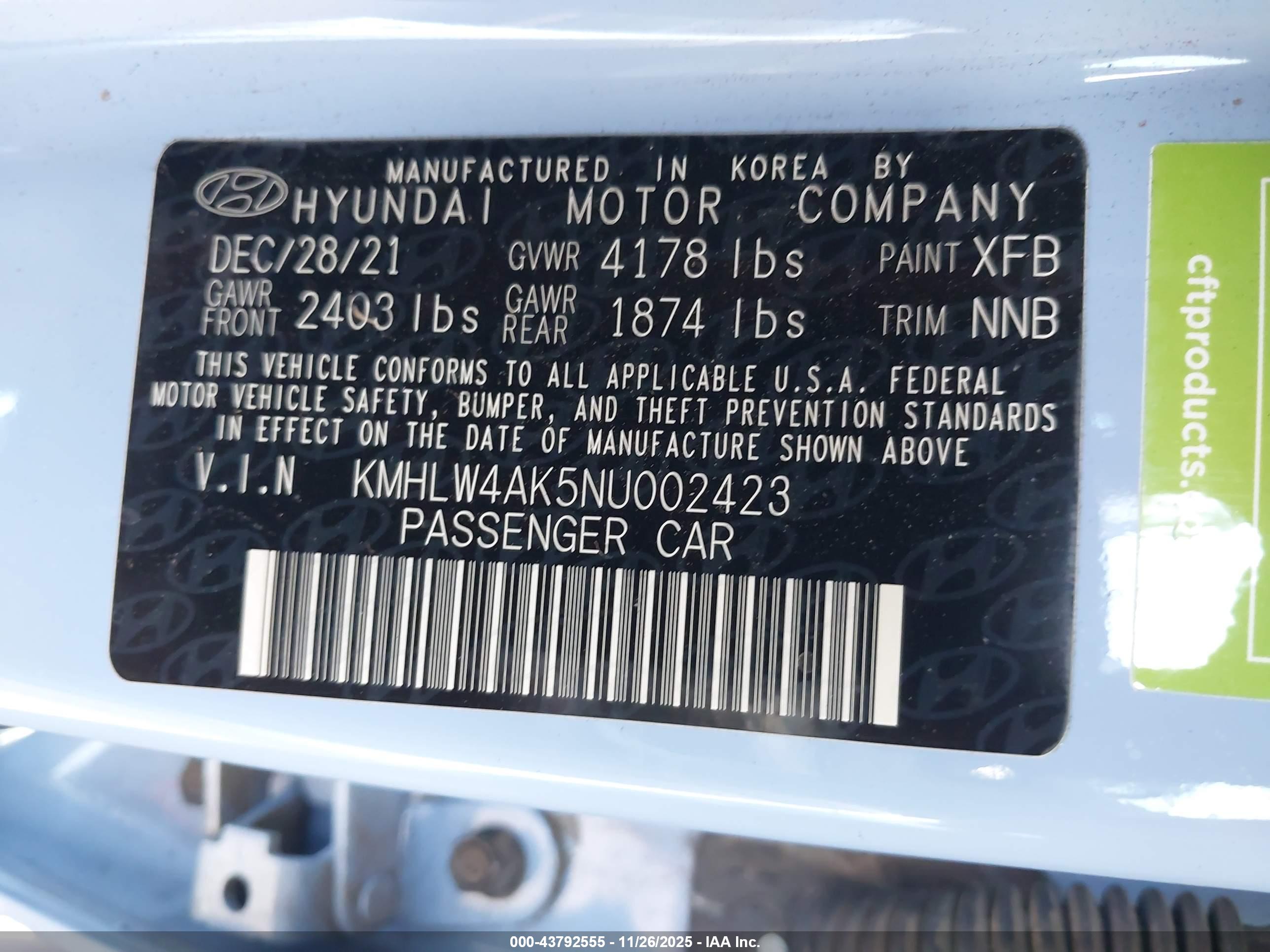HYUNDAI ELANTRA image 9