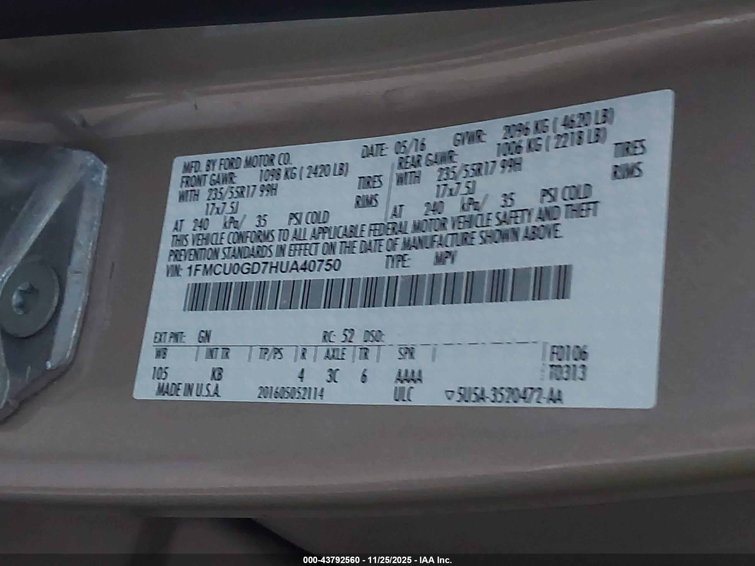 FORD ESCAPE image 9