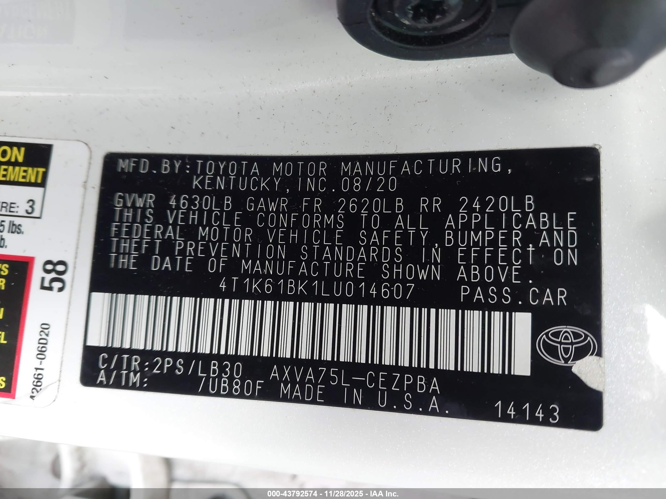 TOYOTA CAMRY image 9