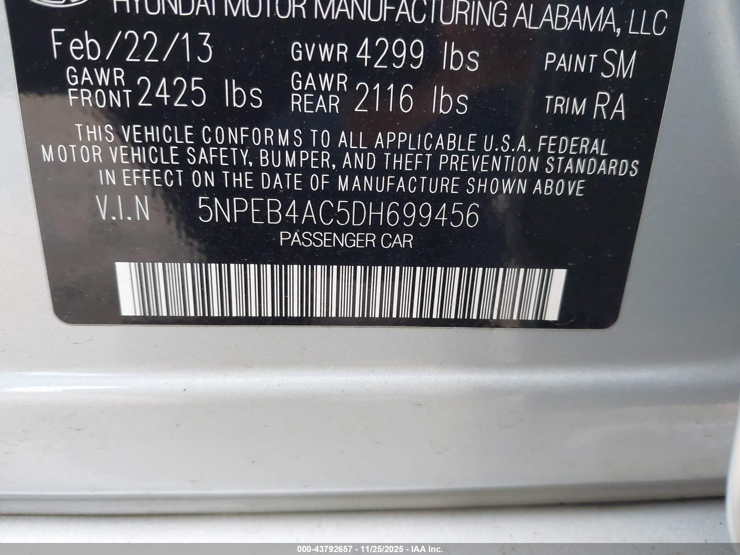 HYUNDAI SONATA image 9
