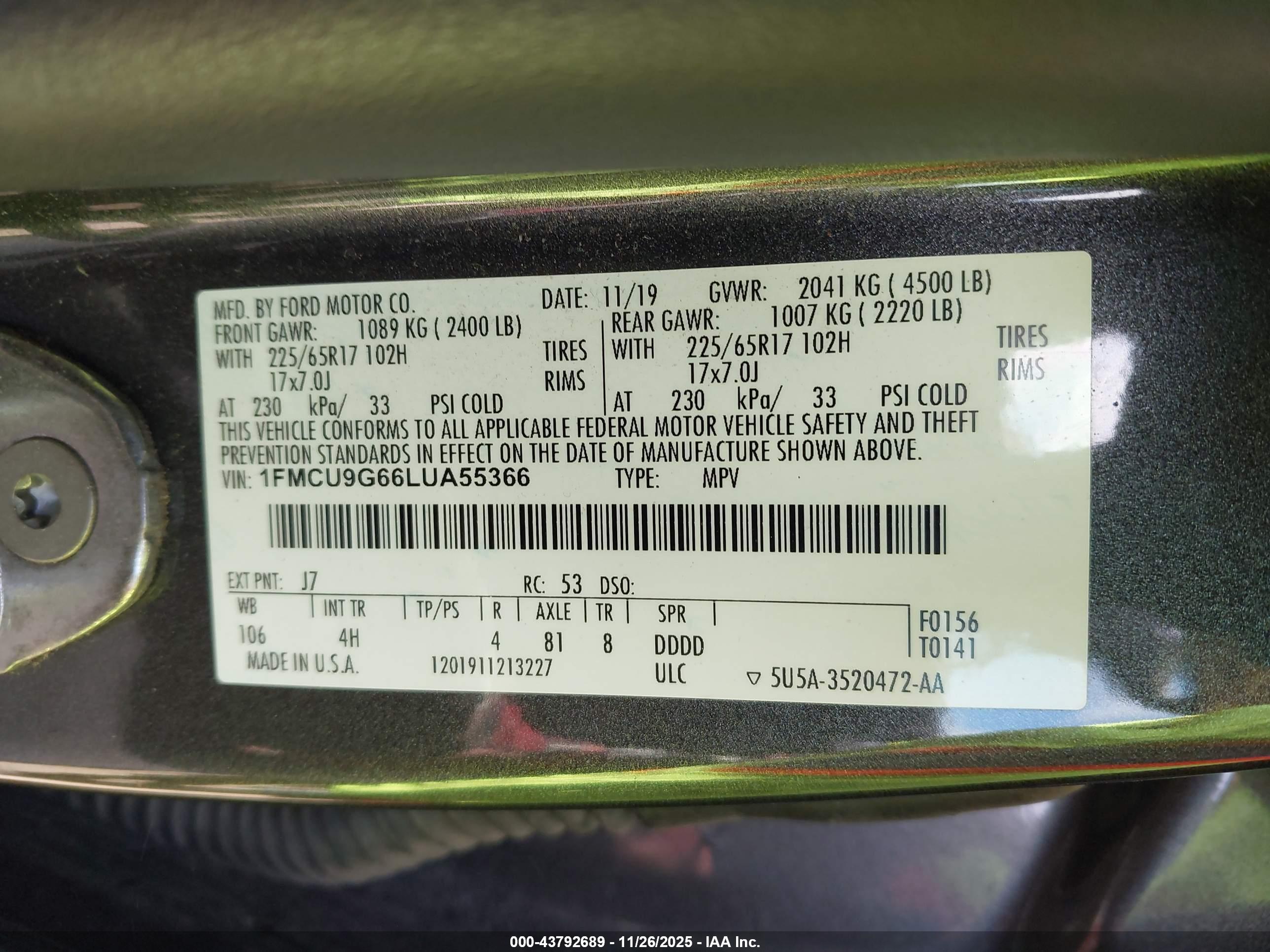 FORD ESCAPE image 9