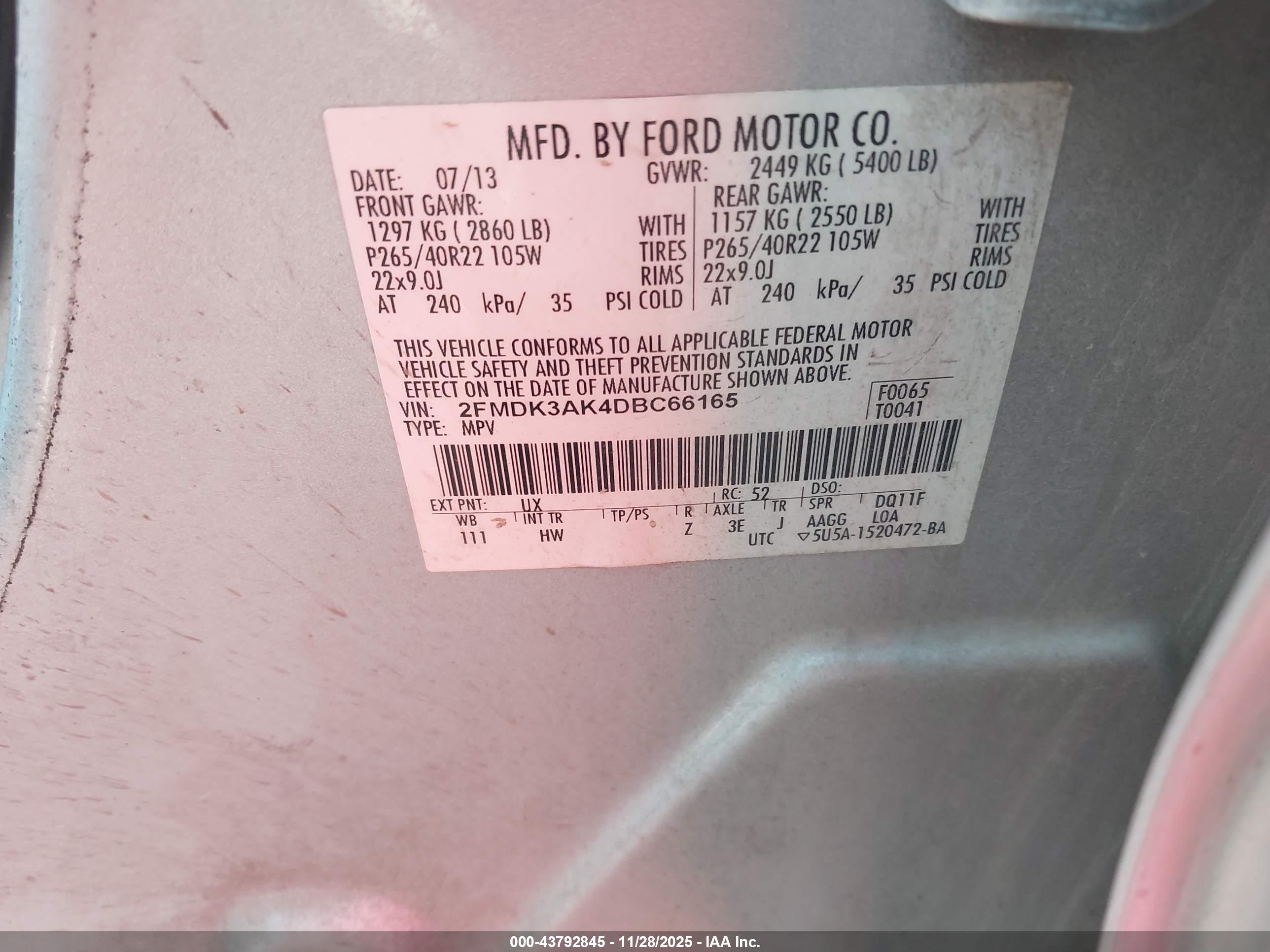 FORD EDGE image 9