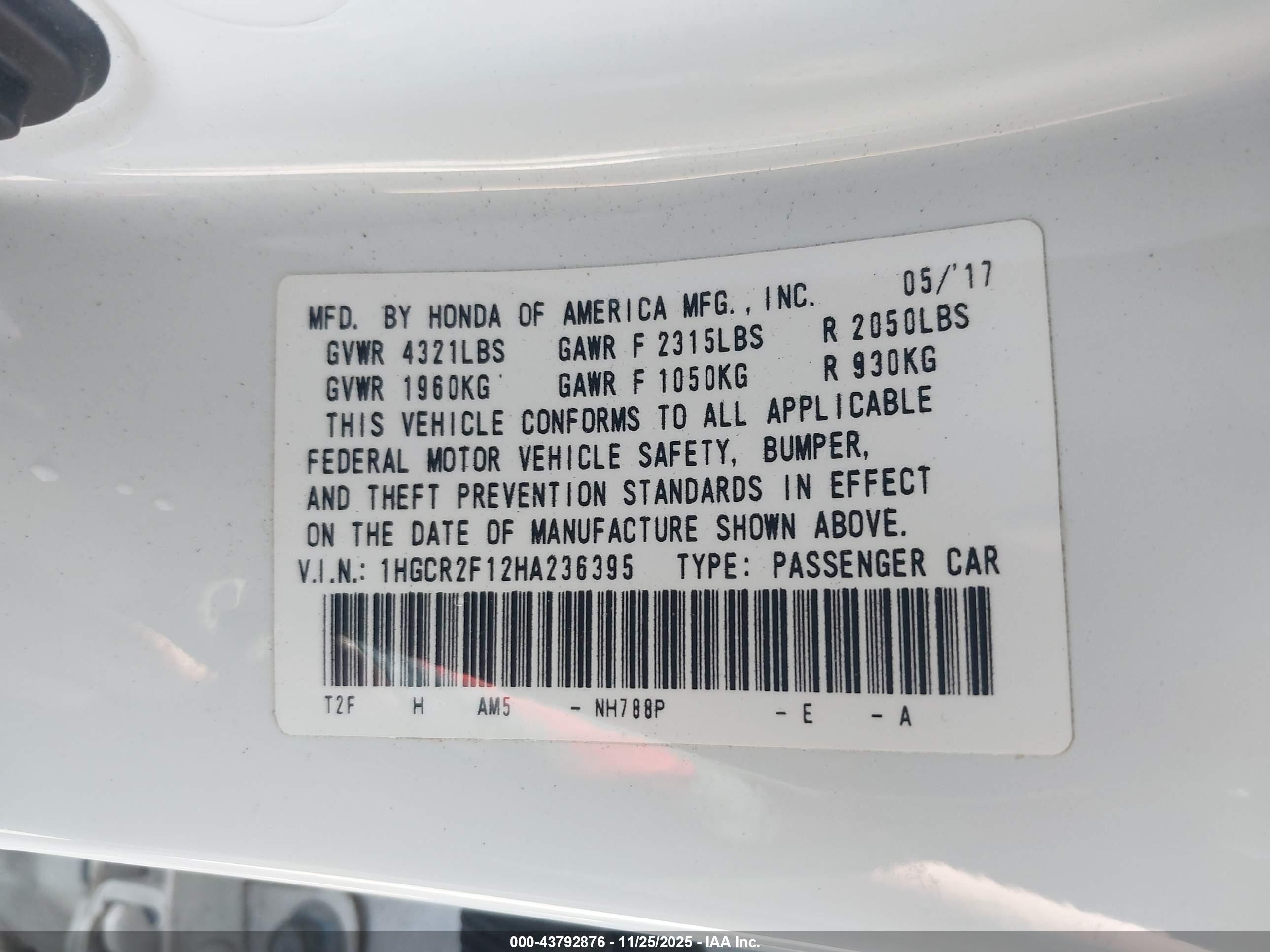 HONDA ACCORD image 9
