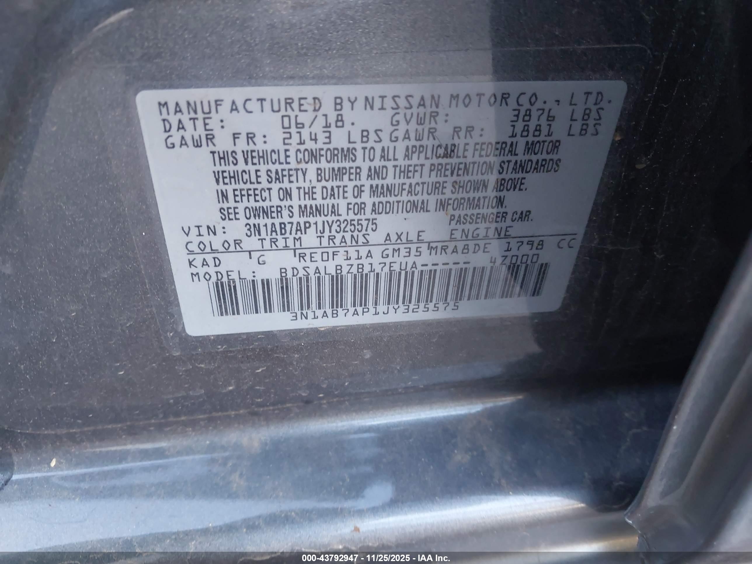NISSAN SENTRA image 9