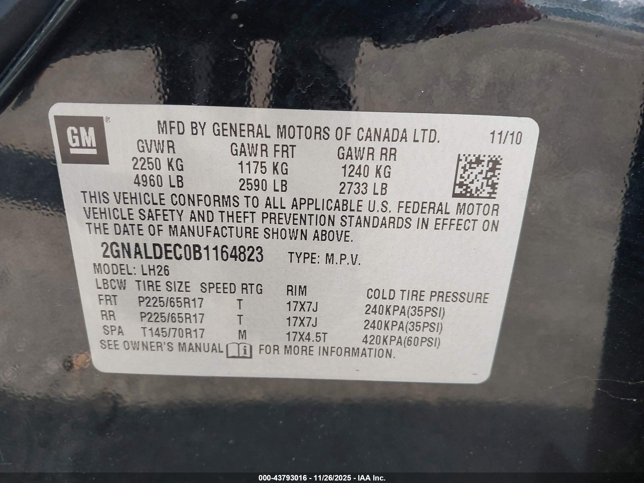 CHEVROLET EQUINOX image 9
