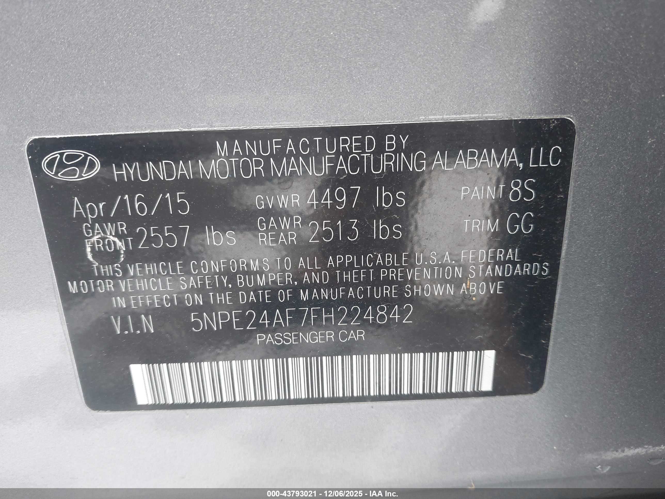 HYUNDAI SONATA image 9