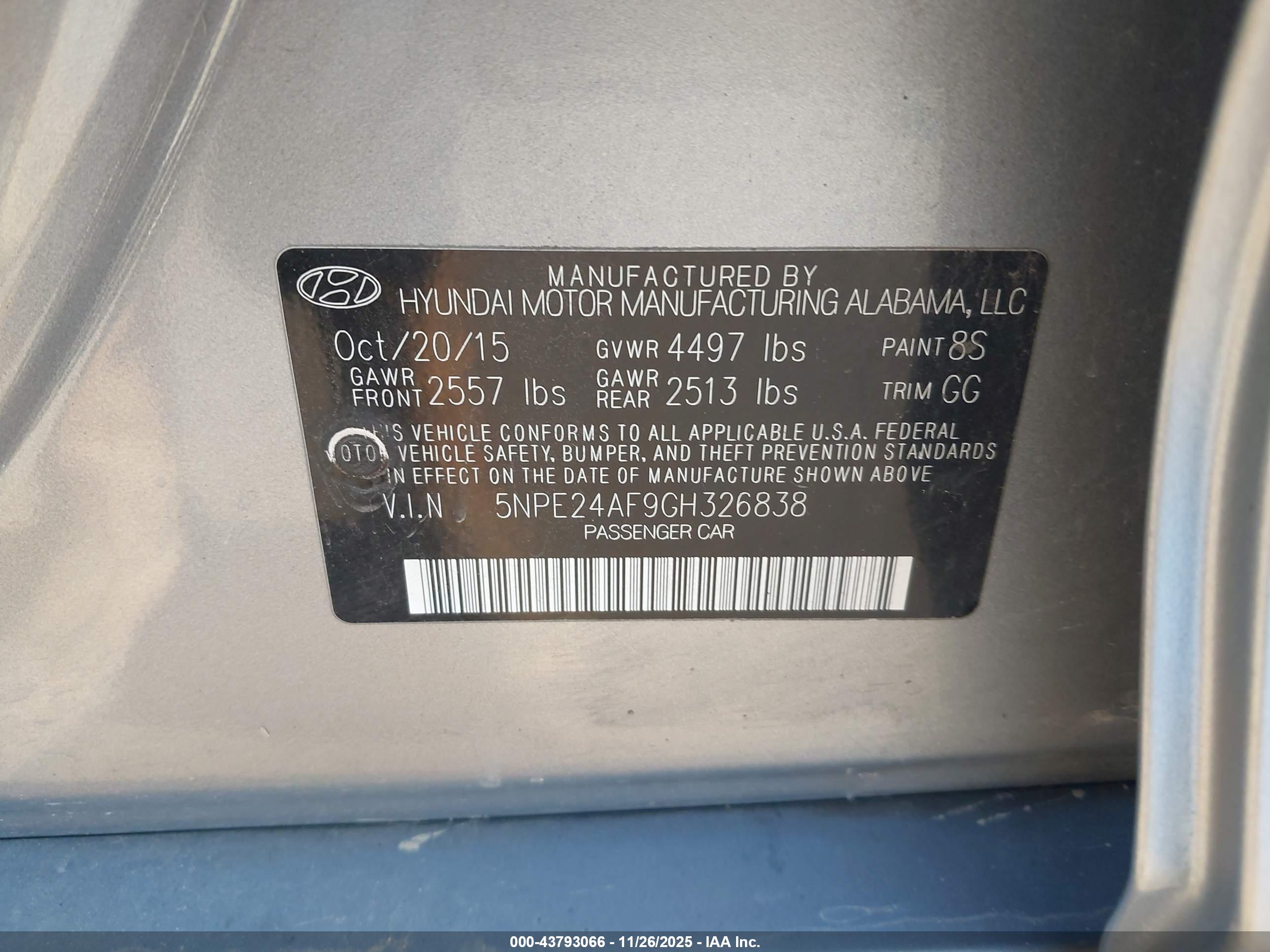 HYUNDAI SONATA image 9