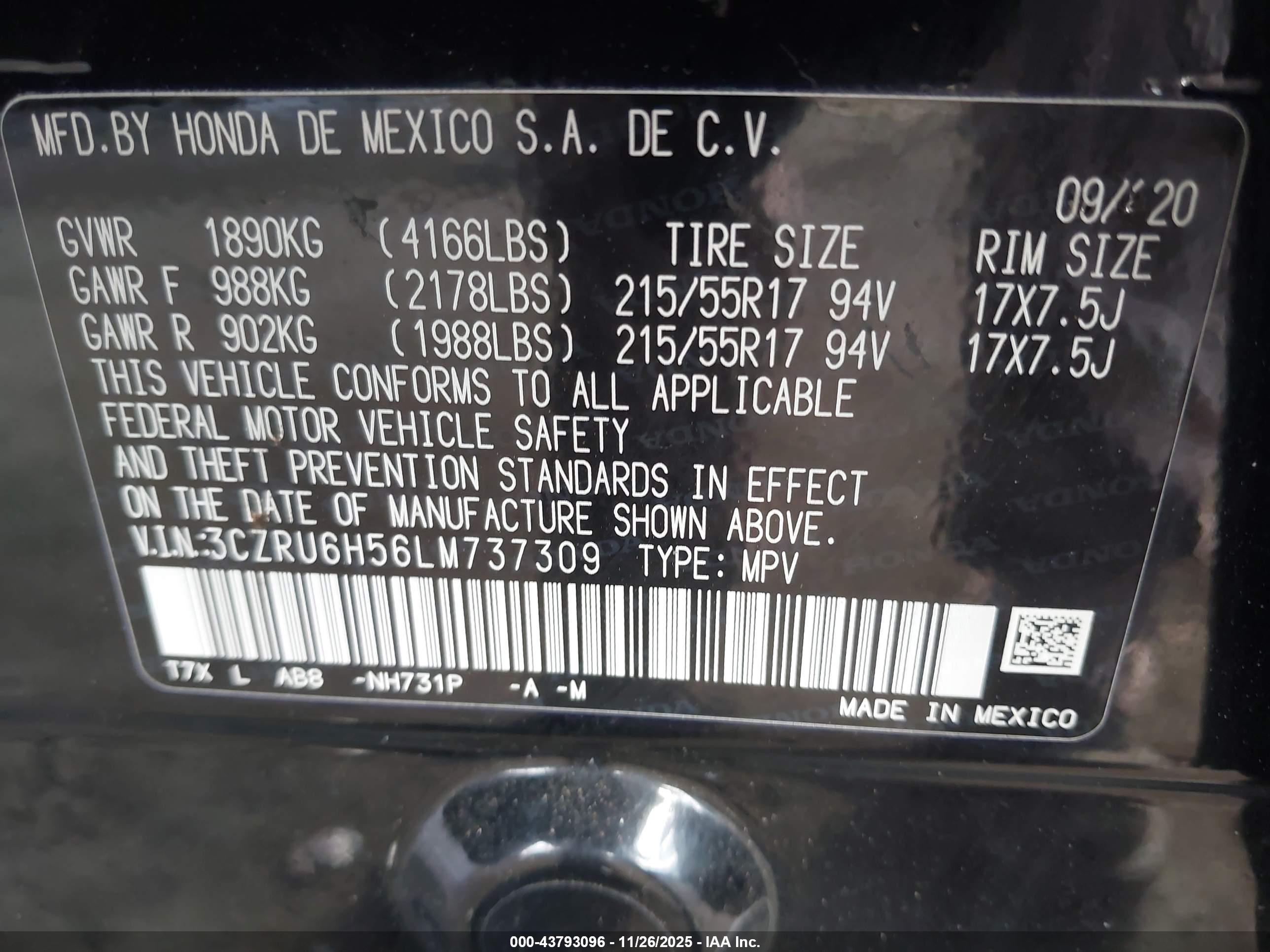 HONDA HR-V image 9